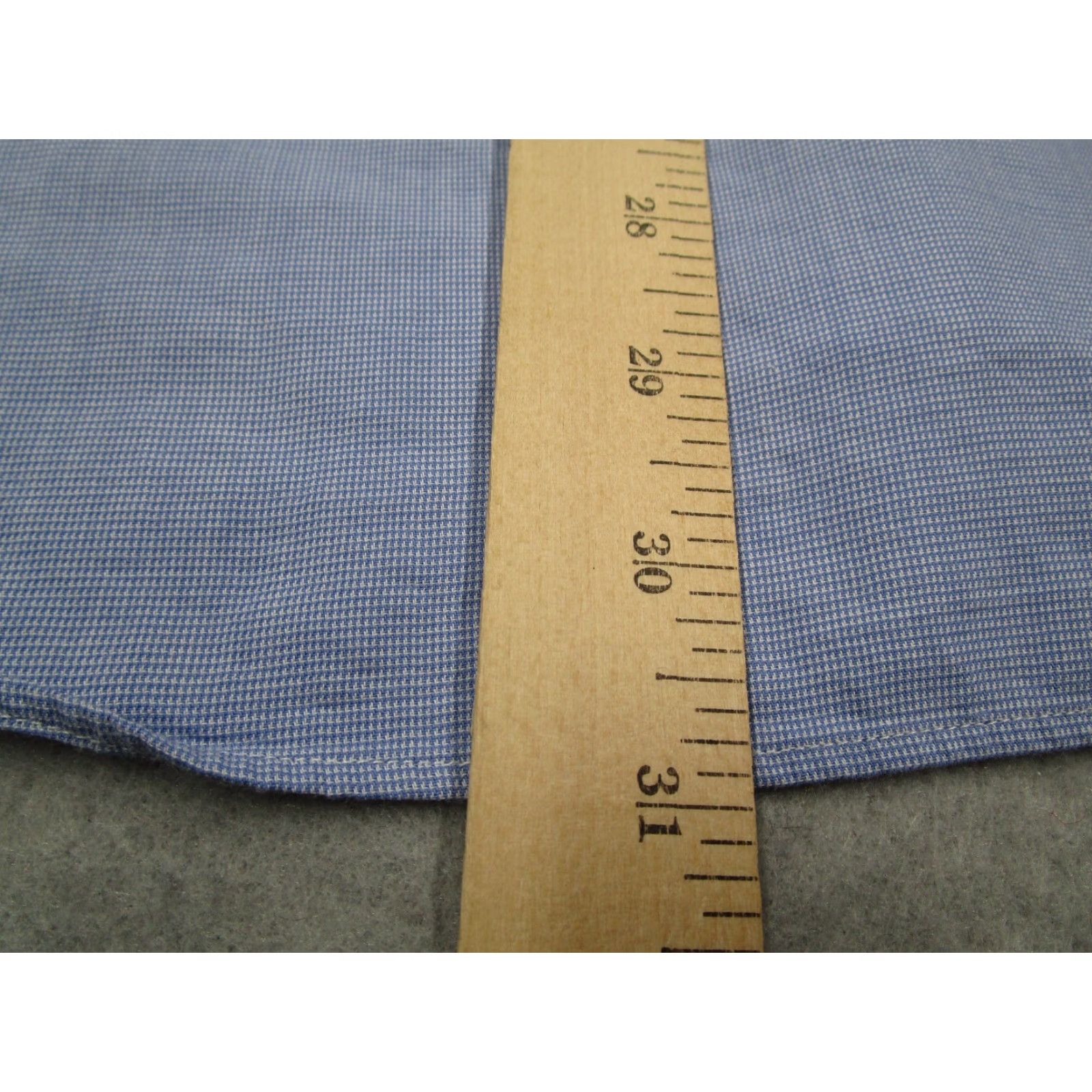 Ralph Lauren VINTAGE Ralph Lauren Men's Dress Shirt Long Sleeve Blue 34 Button-Down Twill Classic Fit Size US S / EU 44-46 / 1 - 7 Thumbnail