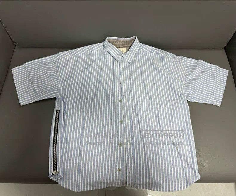 Fear of God Fear of God Sick gown striped side zipper shirt Size US M / EU 48-50 / 2 - 1 Thumbnail