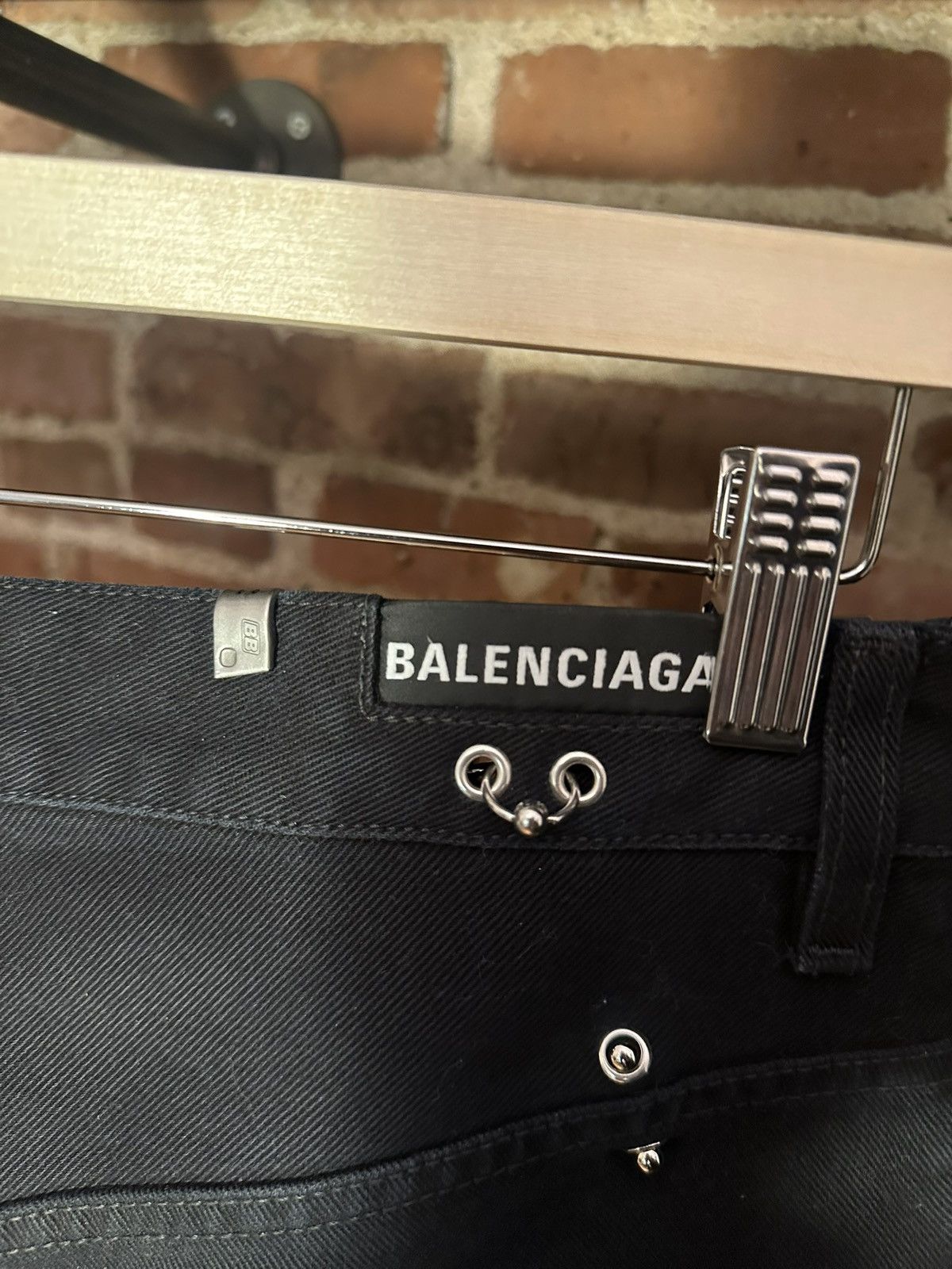 Balenciaga SS/24 Balenciaga Pierced Denim Size US 30 / EU 46 - 8 Thumbnail