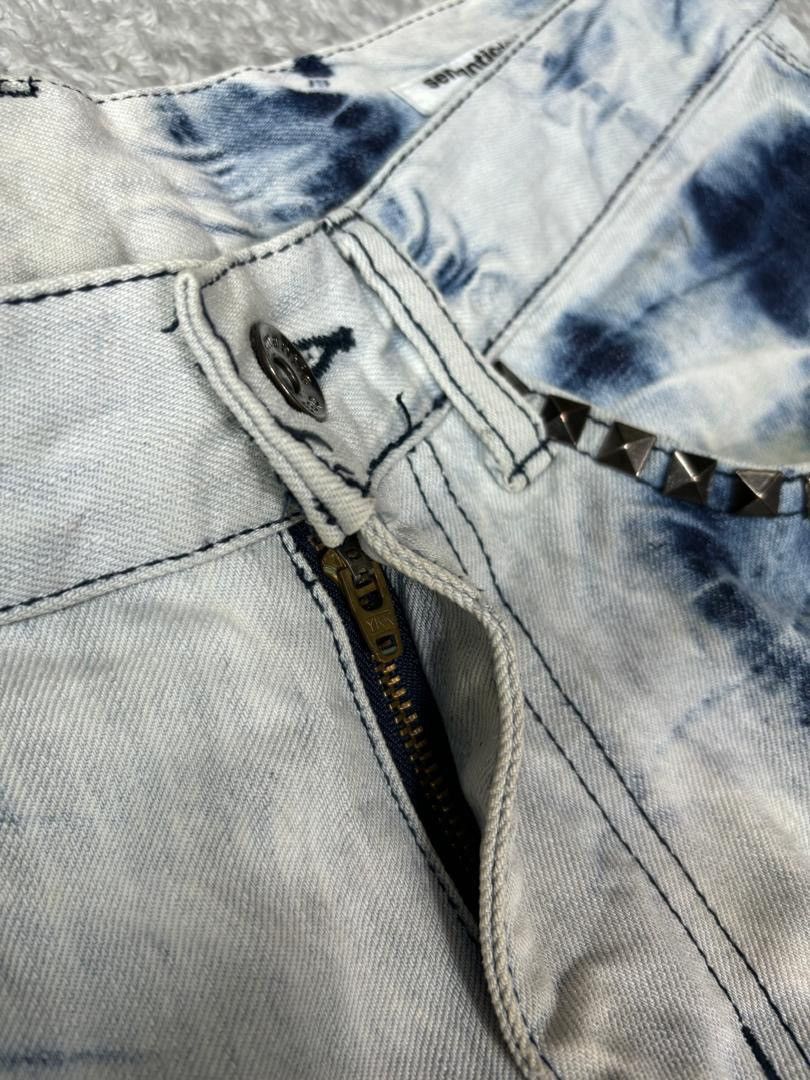 semanticdesign Semantic Design Stud Bleachwash Denim S0335 Size US 30 / EU 46 - 8 Thumbnail