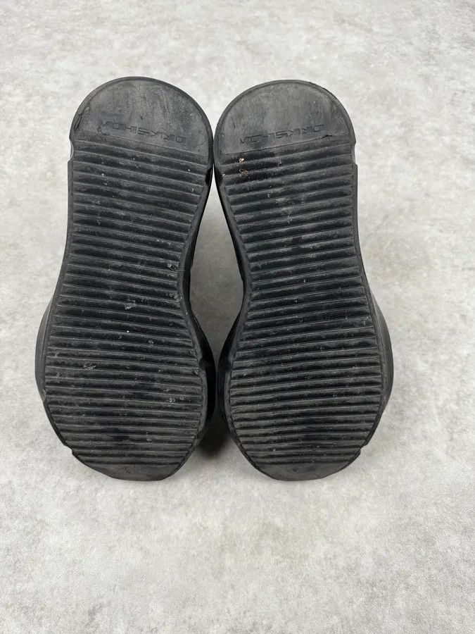 Rick Owens Rick Owens Black Modern Sole Rubber Chelsea Boots Size US 10 / EU 43 - 9 Thumbnail