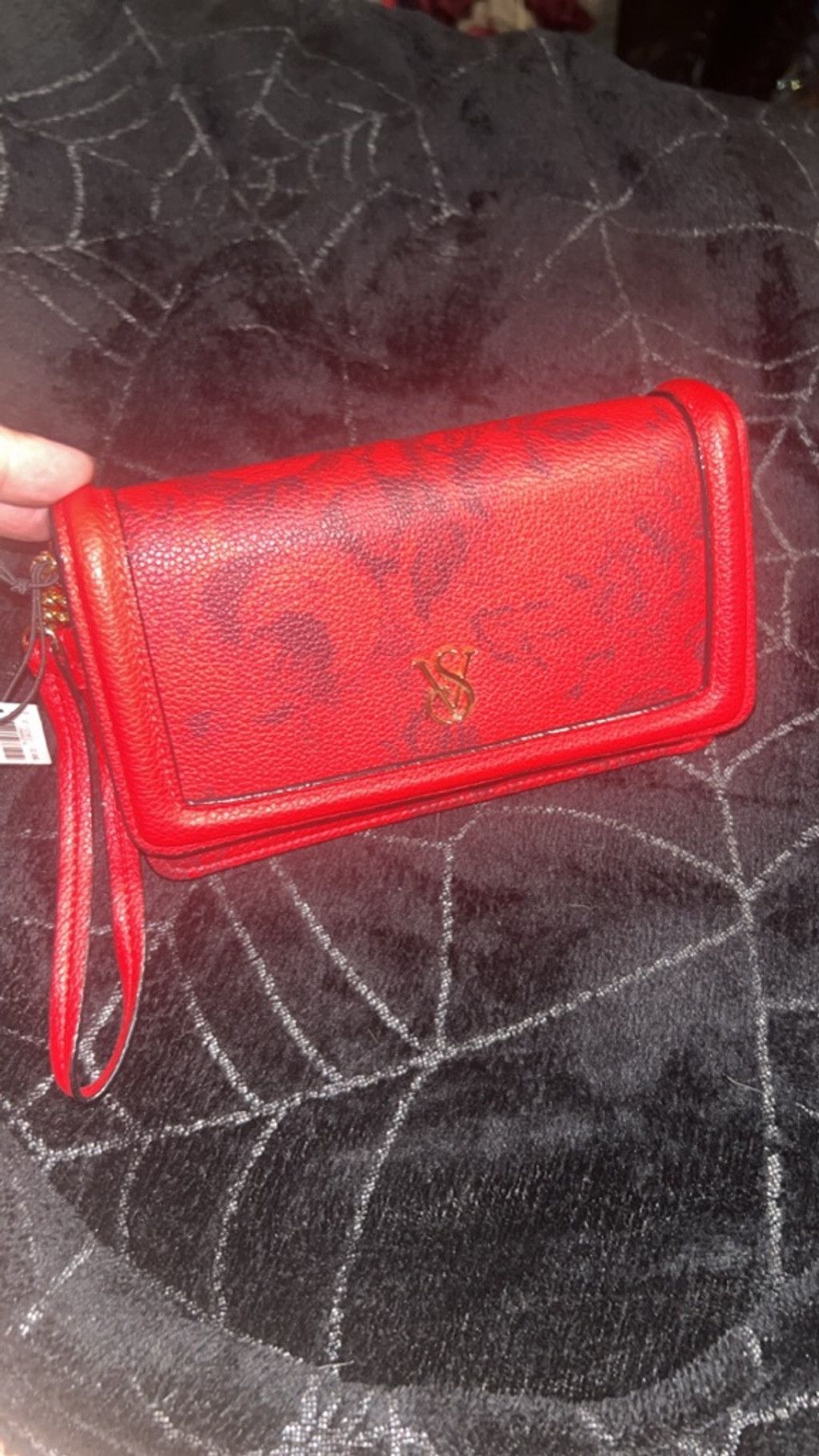 Victoria's Secret Women's Victoria's Secret Wallet One Size Red Black Size ONE SIZE - 1 Thumbnail