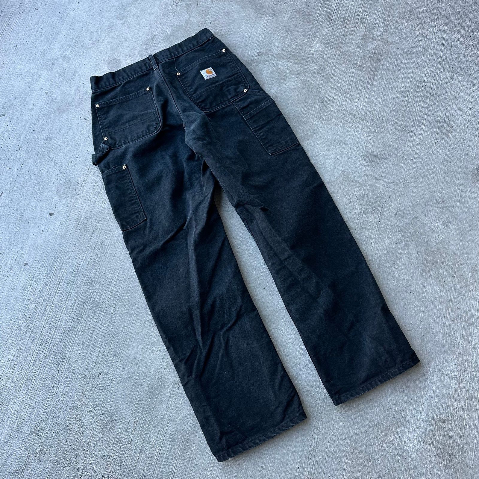 Carhartt × Vintage Carhartt black double knee work wear carpenter pants Size US 28 / EU 44 - 5 Thumbnail