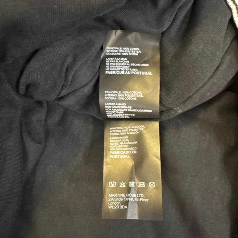 Martine Rose martine rose long sleeve sweatshirt in black Size US L / EU 52-54 / 3 - 5 Thumbnail
