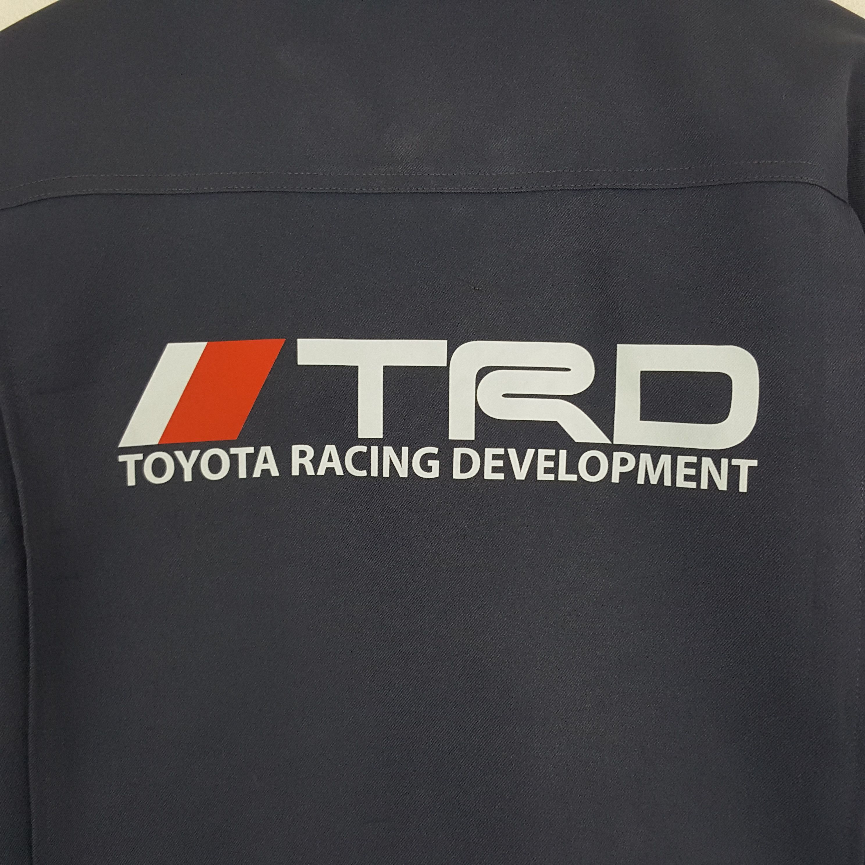 Japanese Brand × Vintage Vintage TRD Toyota Racing Worker Custom Art Winter Jacket Size US M / EU 48-50 / 2 - 2 Thumbnail
