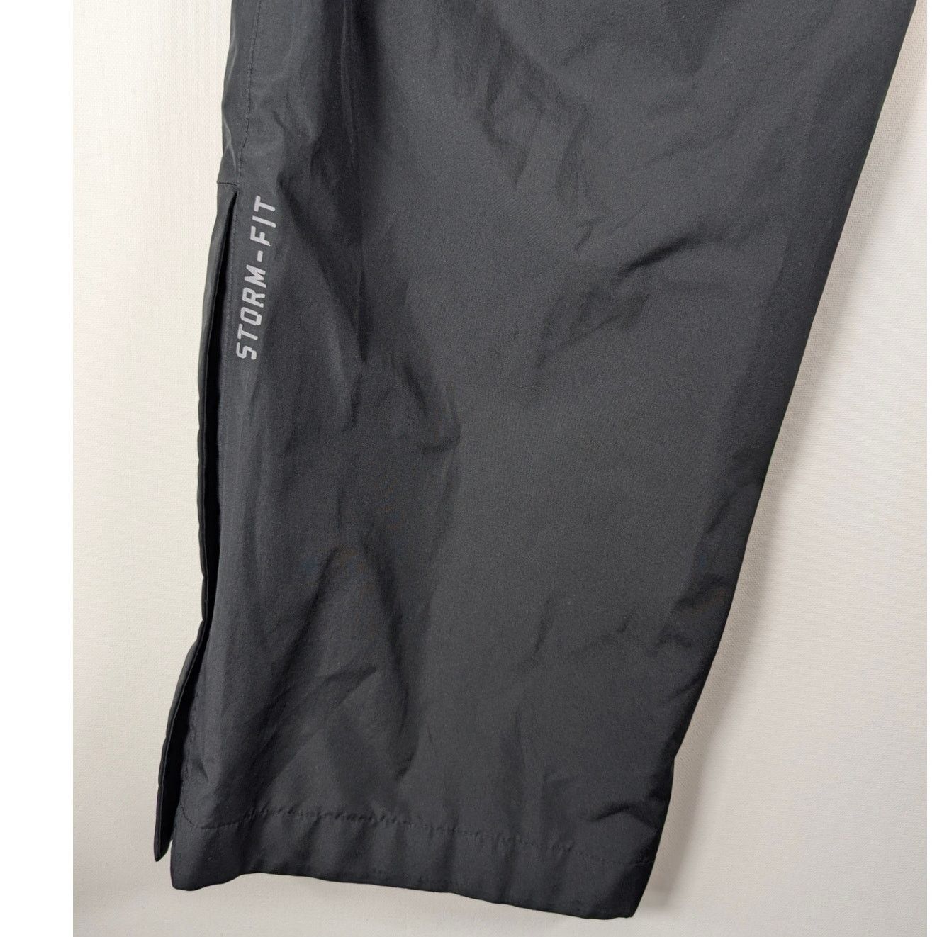 Nike Nike Golf Storm-Fit Black Activewear Rain Pants Men’s Size L Size US 34 / EU 50 - 3 Thumbnail