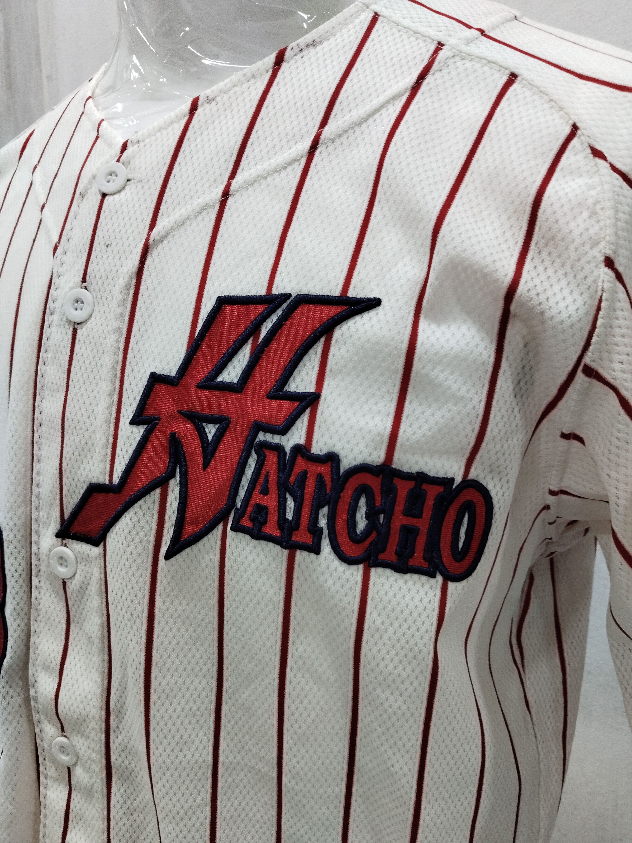 Mizuno × Vintage Vintage Baseball Hatcho Tachikawa Mizuno Jersey Size US XL / EU 56 / 4 - 3 Thumbnail
