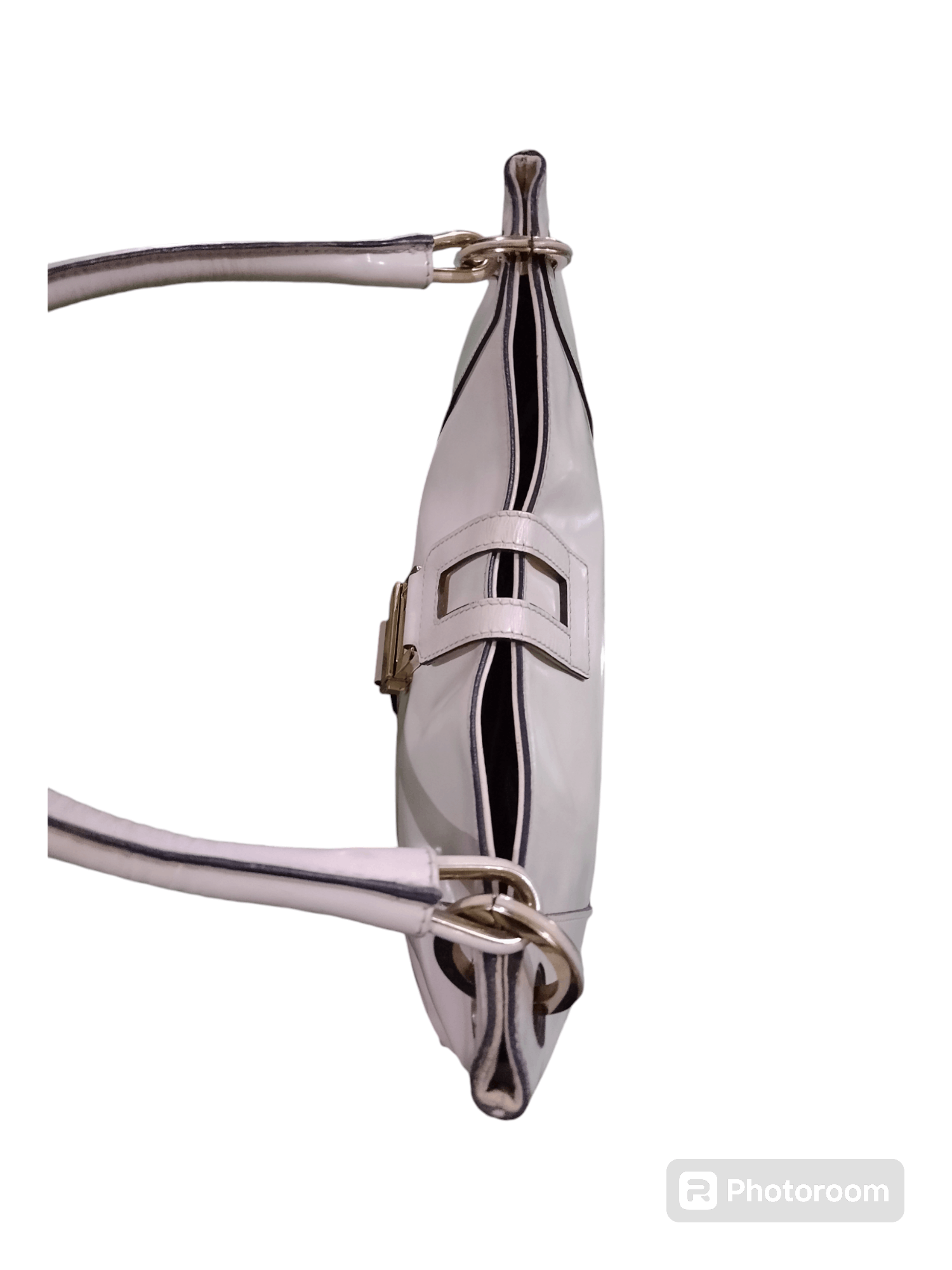Gucci Gucci white patent jackie leather handbag Size ONE SIZE - 5 Thumbnail