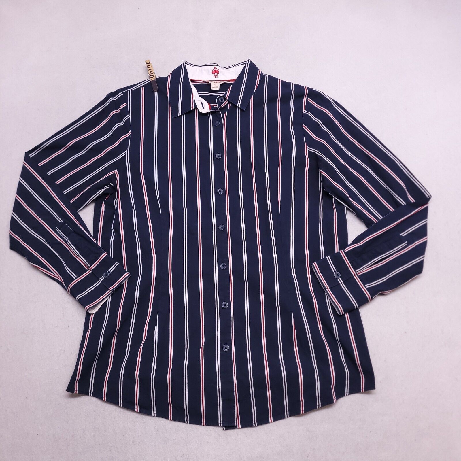 Brooks Brothers Brooks Brothers Casual Striped Button Up Shirt Mens Size 12 Size US M / EU 48-50 / 2 - 2 Thumbnail