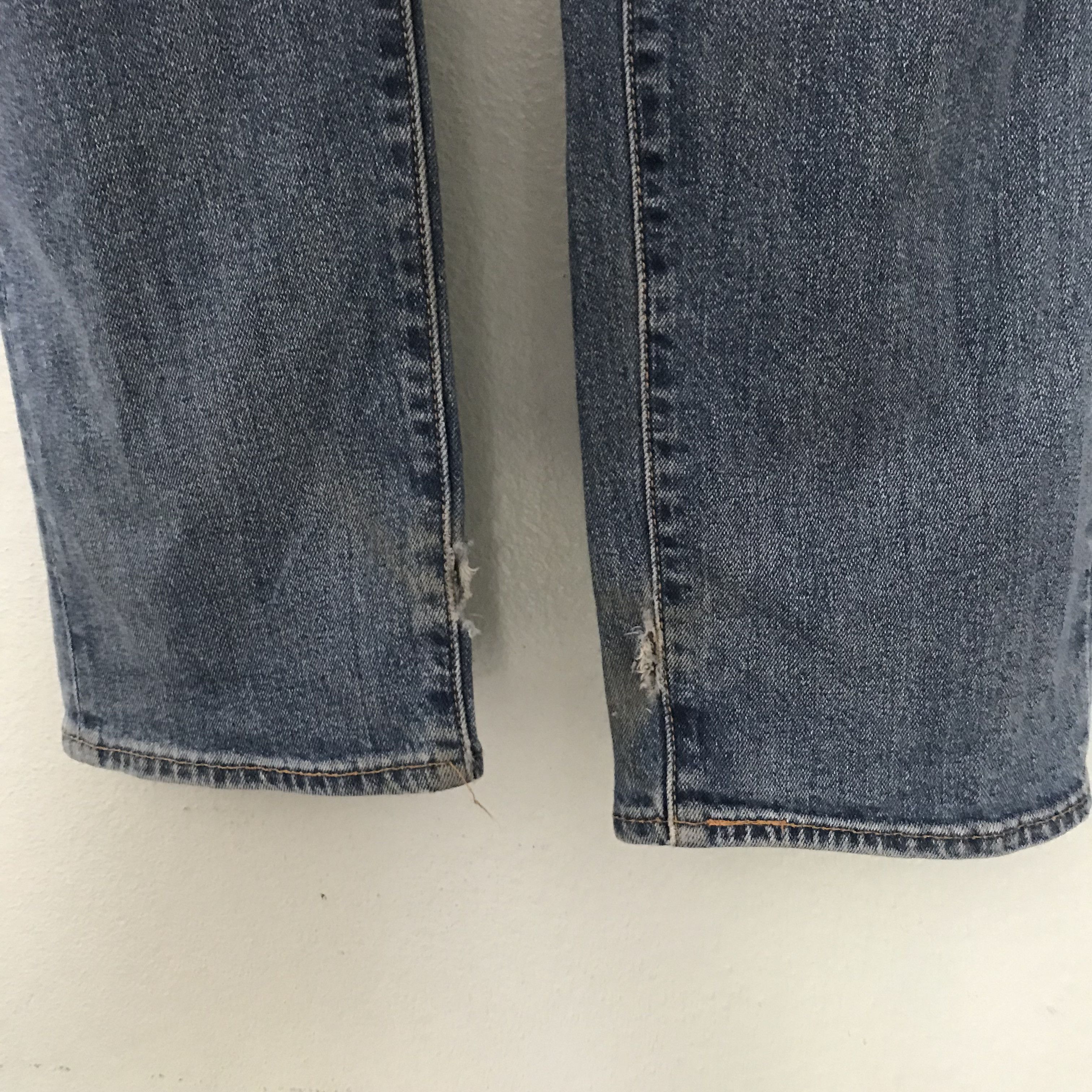 Levi's Vintage Y2K Levi’s 505 Bootcut Straight Leg Faded Jeans Size 33" - 8 Thumbnail