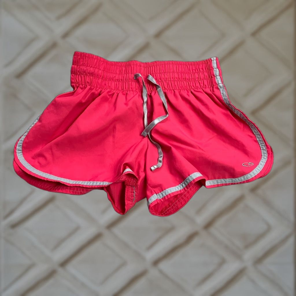 Champion Champion Active Shorts Women S Pink Elastic Drawstring Athletic Running 24x3 Comfort Breathable Pockets Regular Solid Size 28" / US 6 / IT 42 - 1 Thumbnail