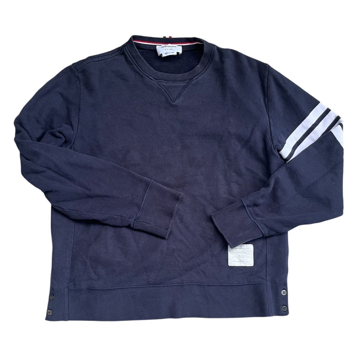 Other Thom Browne Crewneck 4-bars Size US M / EU 48-50 / 2 - 2 Thumbnail