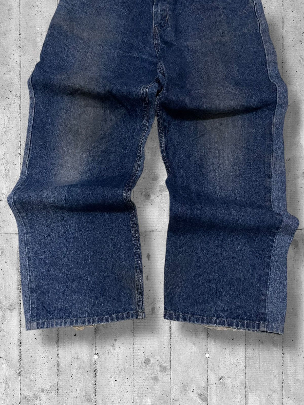 Designer × Other Vintage Og 1990s Designer Sean John Baggy Distressed Denim Size US 31 - 3 Thumbnail