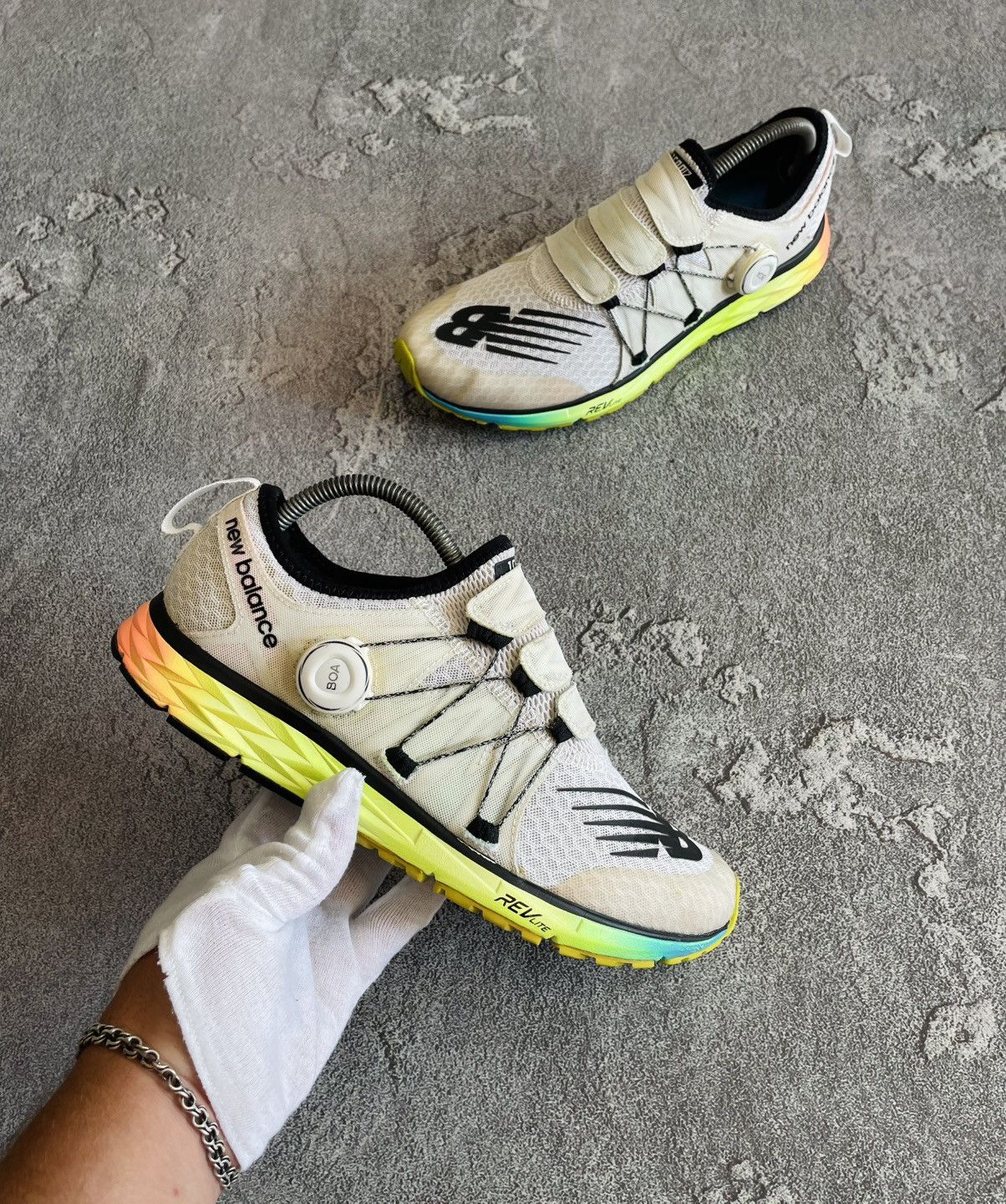 New Balance Race 1500 V4 BOA Revlite Running Shoes US 43