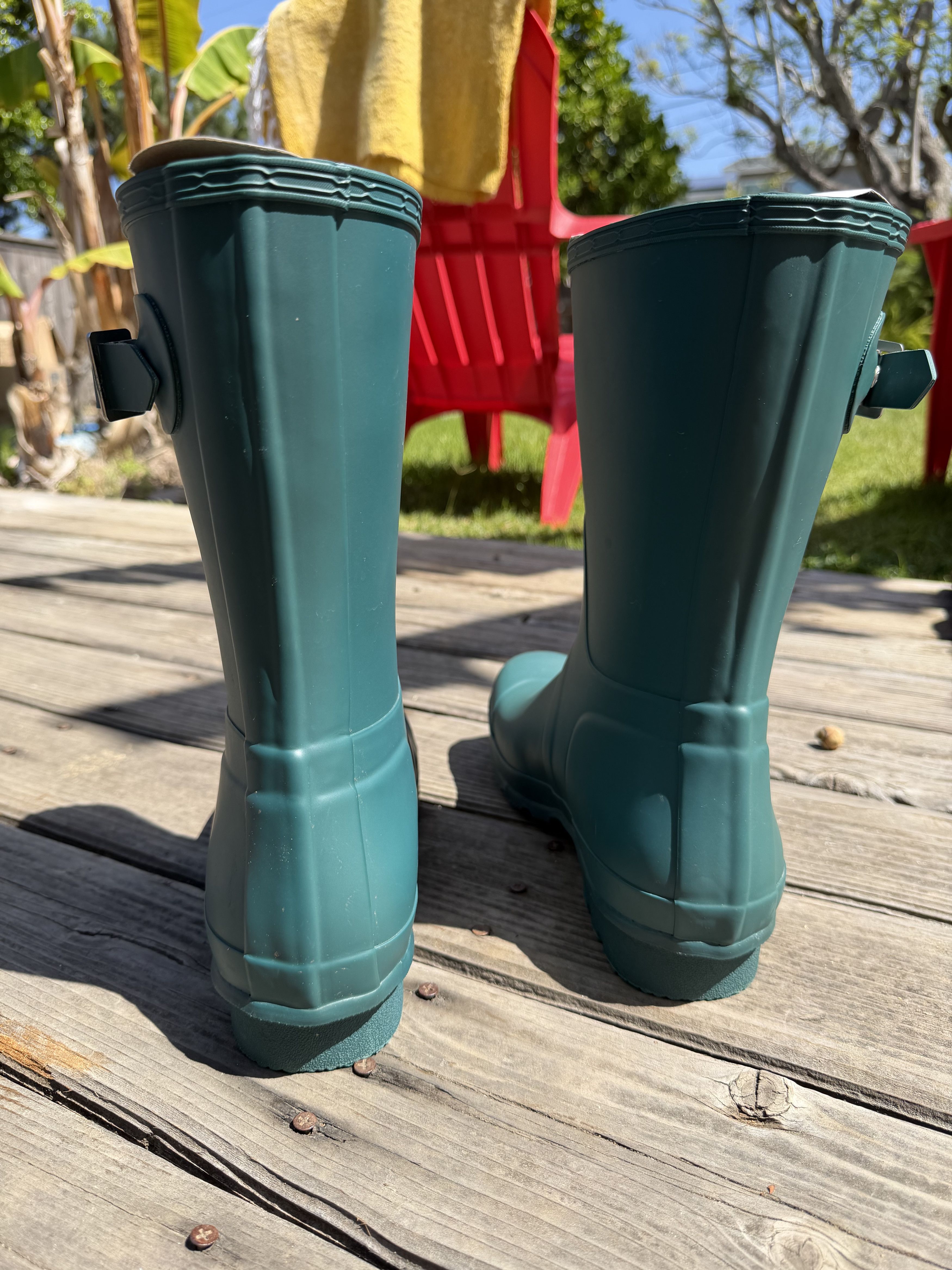 Hunter Hunter Wellies Rain Boots Mens Short Size 12 Limited Edition Size US 12 / EU 45 - 10 Thumbnail