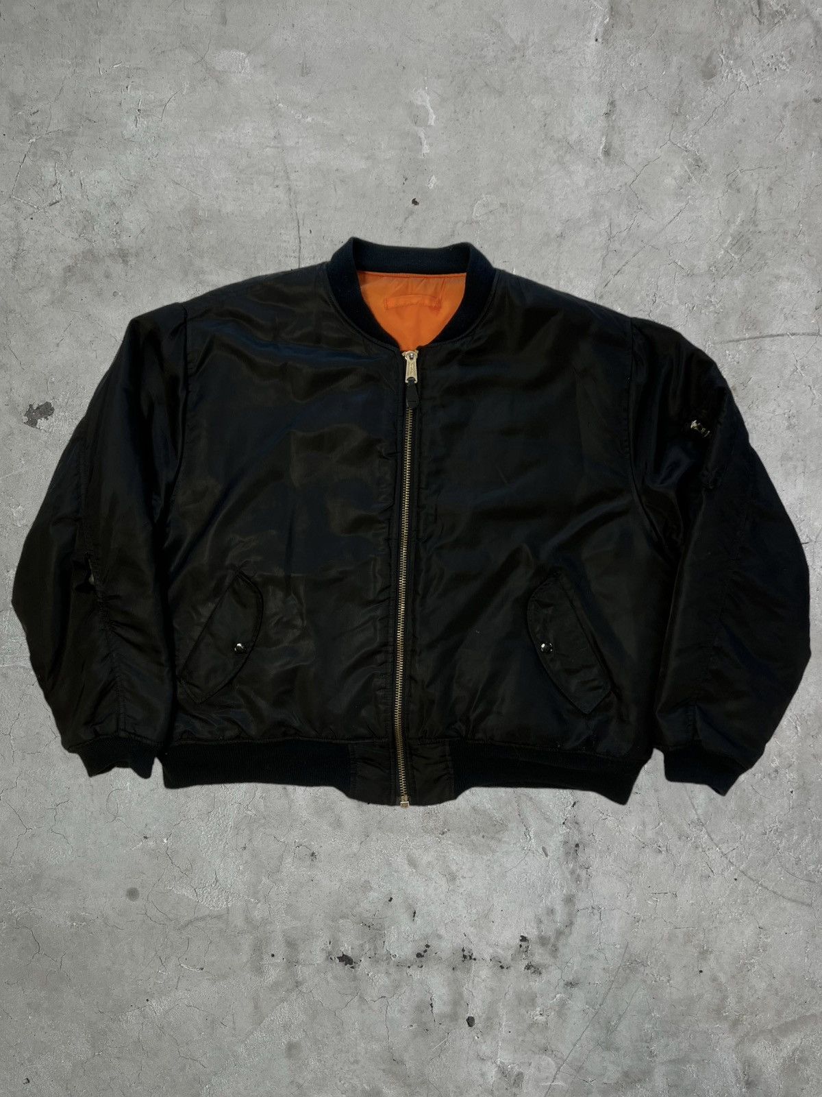 Vintage Reversible Alpha Industries Bomber