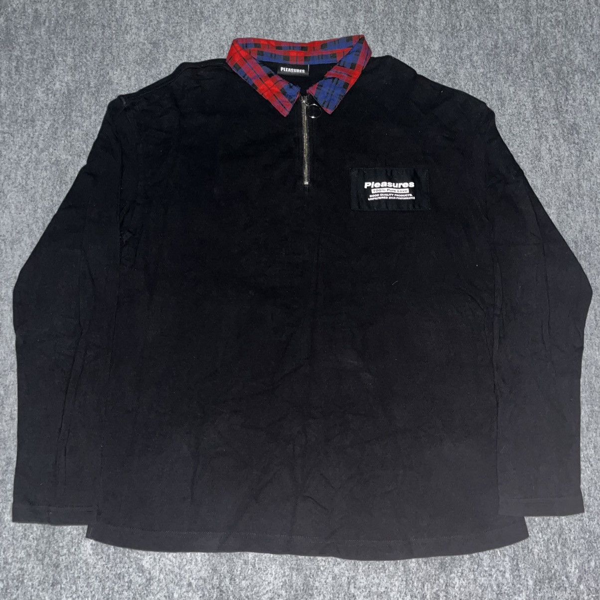 Pleasures POLO LONGSLEVEE PLEASURES Size US XL / EU 56 / 4 - 1 Thumbnail