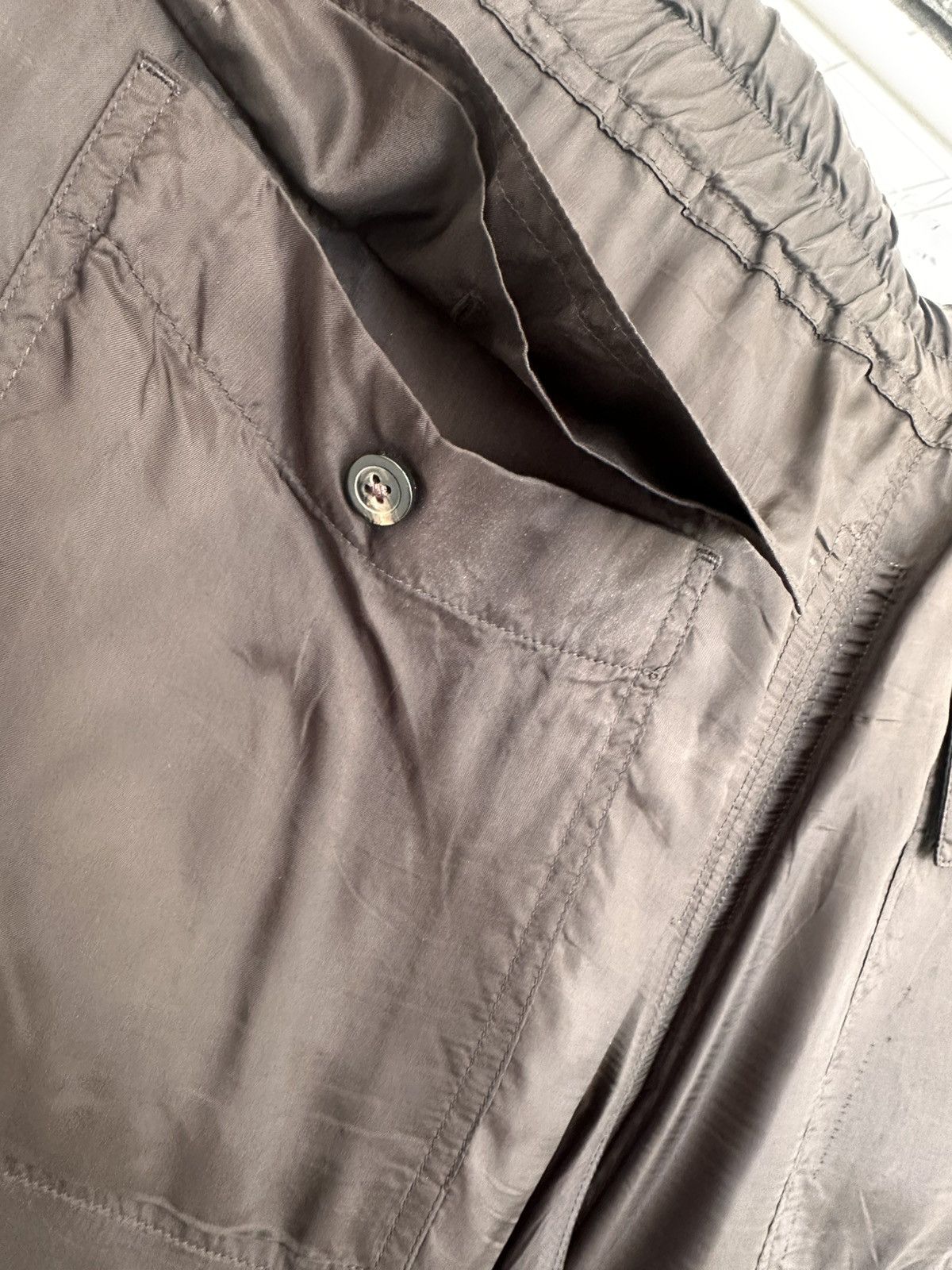 Rick Owens CUPRO DIETRICH PANT Size US 34 / EU 50 - 8 Thumbnail