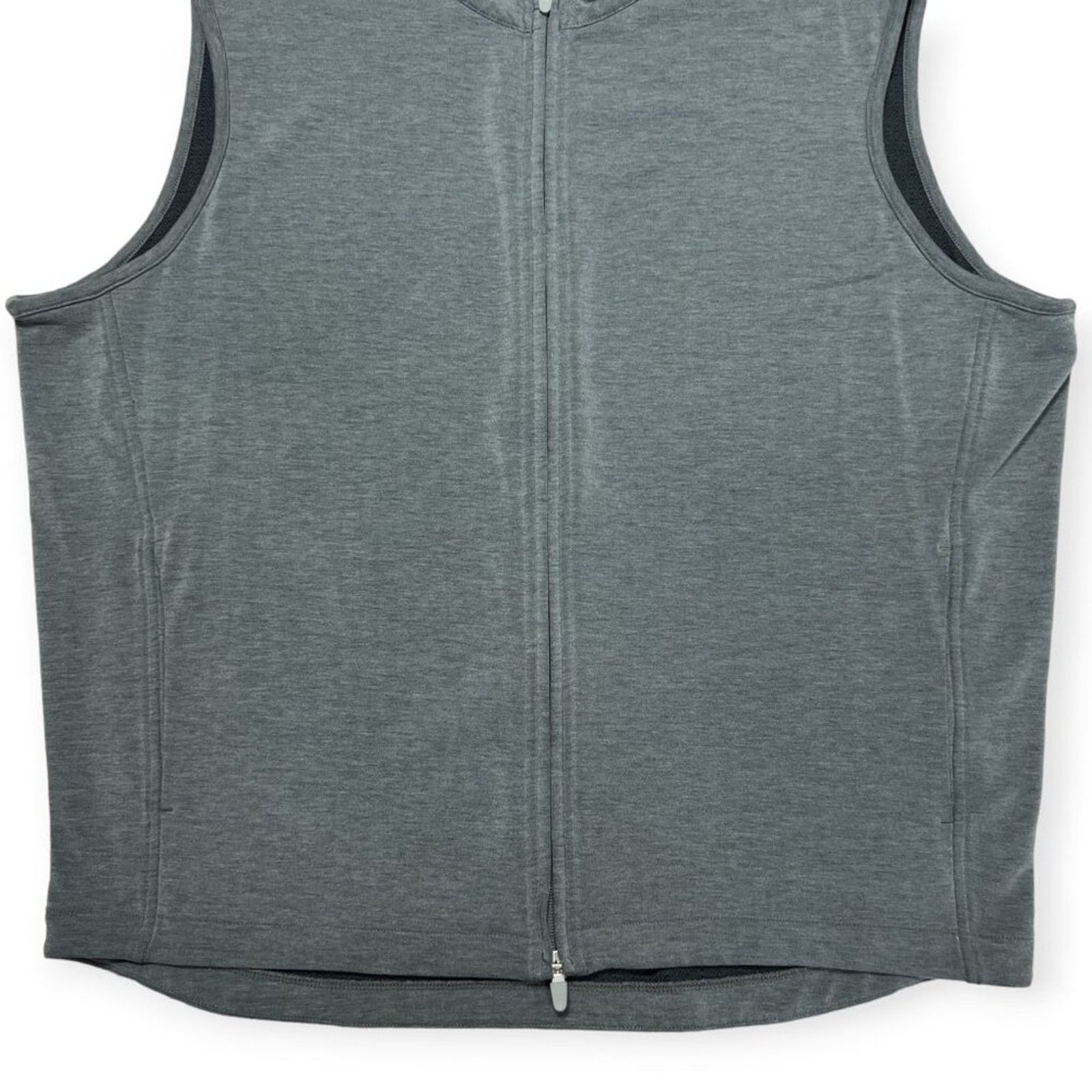 Peter Millar Peter Millar Golf Vest Gray XL Full Zip Fleece Size US XL / EU 56 / 4 - 9 Thumbnail
