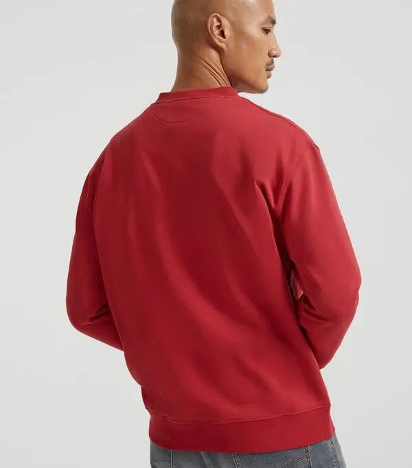 Brunello Cucinelli o1y0526 Crewneck Sweater in Brick Size US S / EU 44-46 / 1 - 4 Thumbnail