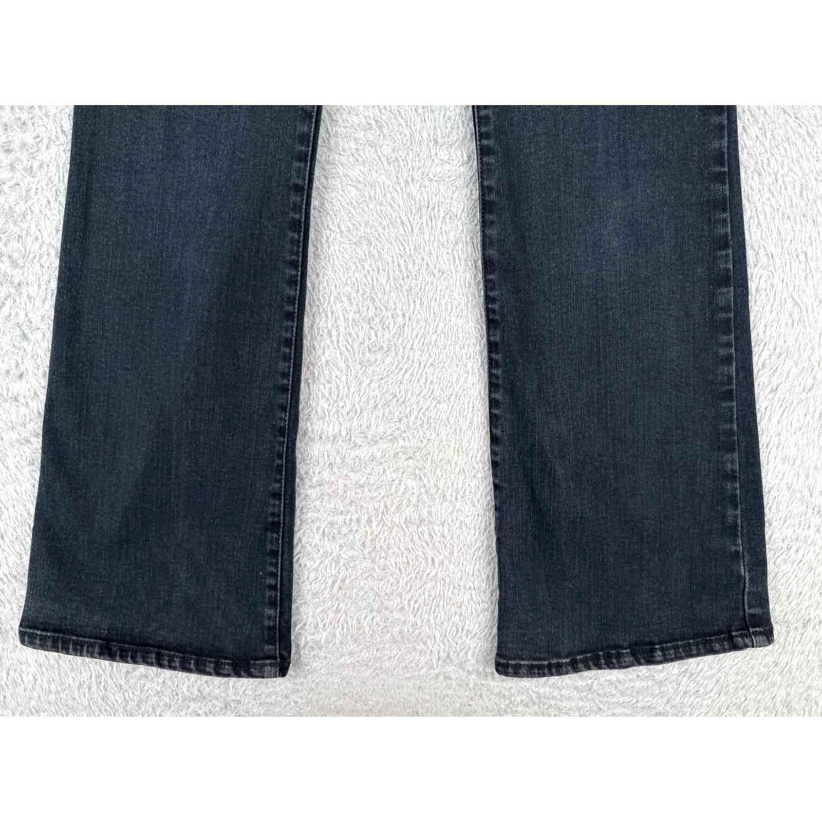 Vintage Chicos Jeans Women Bootcut Denim 29x29 Blue Cotton Blend Low Rise 00 Regular 5-Pocket Logo Embroidered Size 24" / US 00 / IT 34 - 2 Thumbnail