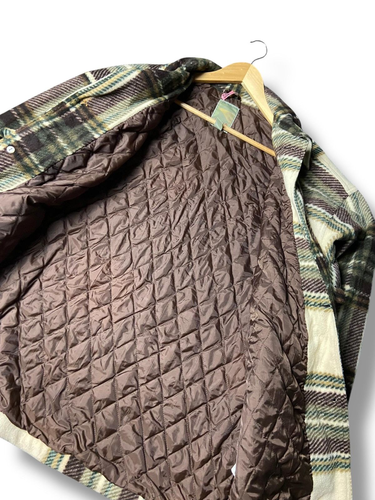 Uniqlo Uniqlo Original Checkered Brushed Coat (162) Size US M / EU 48-50 / 2 - 2 Thumbnail
