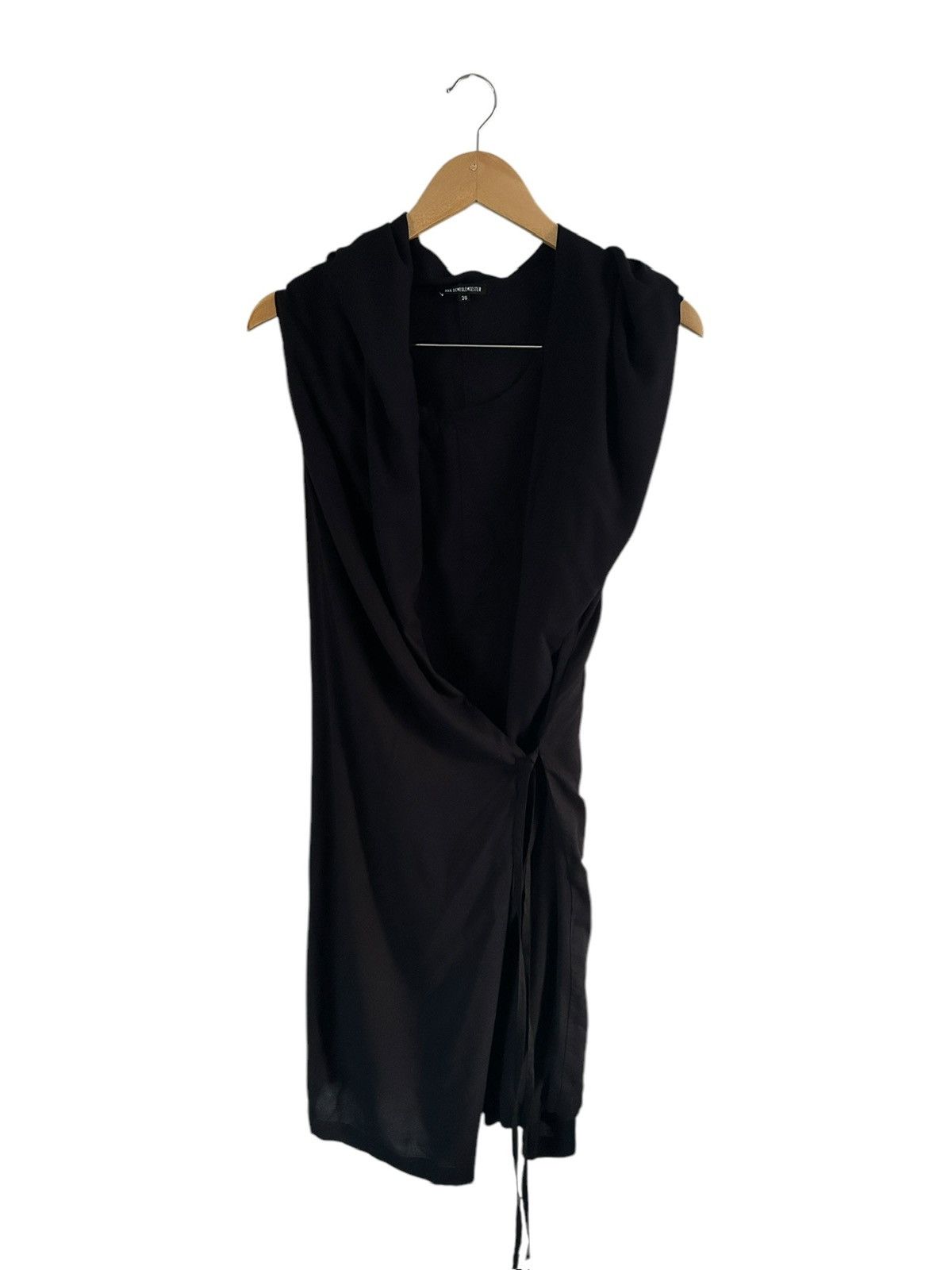 Ann Demeulemeester S/S 09 Draped Tunic With Hood Size XS / US 0-2 / IT 36-38 - 1 Thumbnail