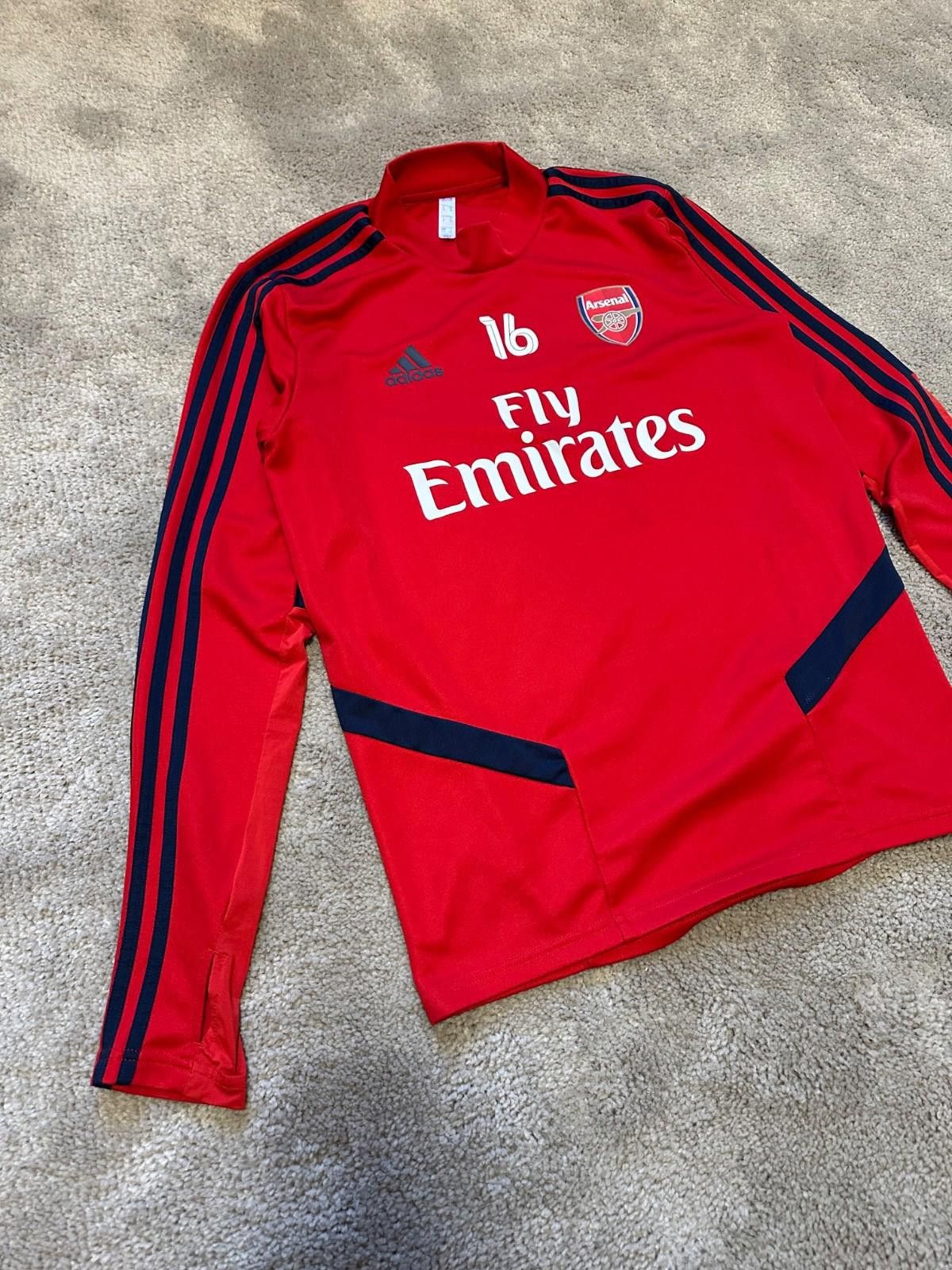 Adidas Adidas 2019/20 Arsenal Training Top Football Jersey Shirts Size US M / EU 48-50 / 2 - 2 Thumbnail