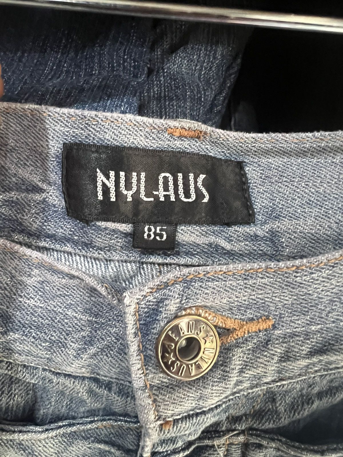 If Six Was Nine 🔥Nylaus Double Waist Hysteric Inspired Flared Denim Size US 32 / EU 48 - 16 Thumbnail