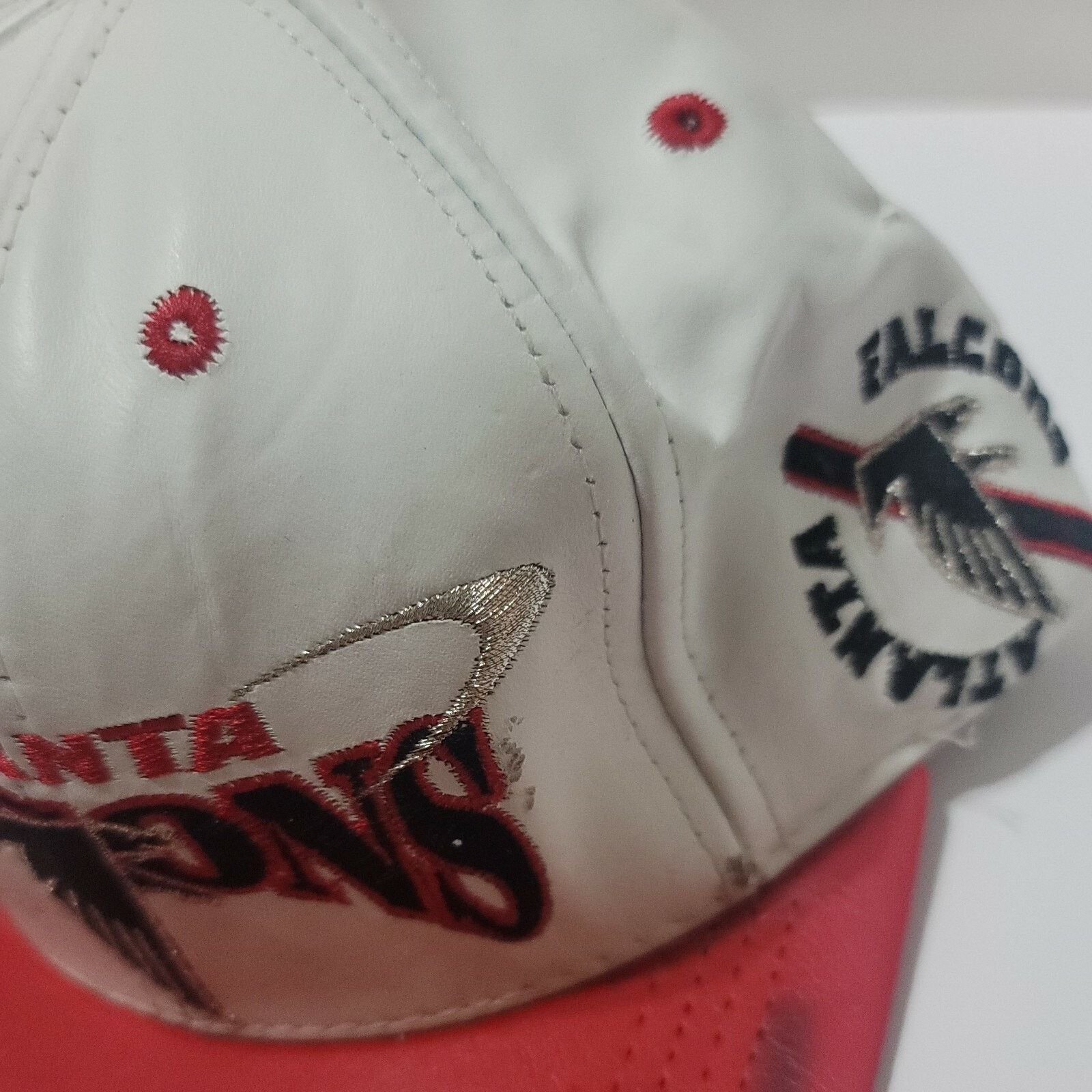 NFL Atlanta Falcons NFL Hat NFC Leather Cap By Modern NEW W TAGS Size ONE SIZE - 4 Thumbnail
