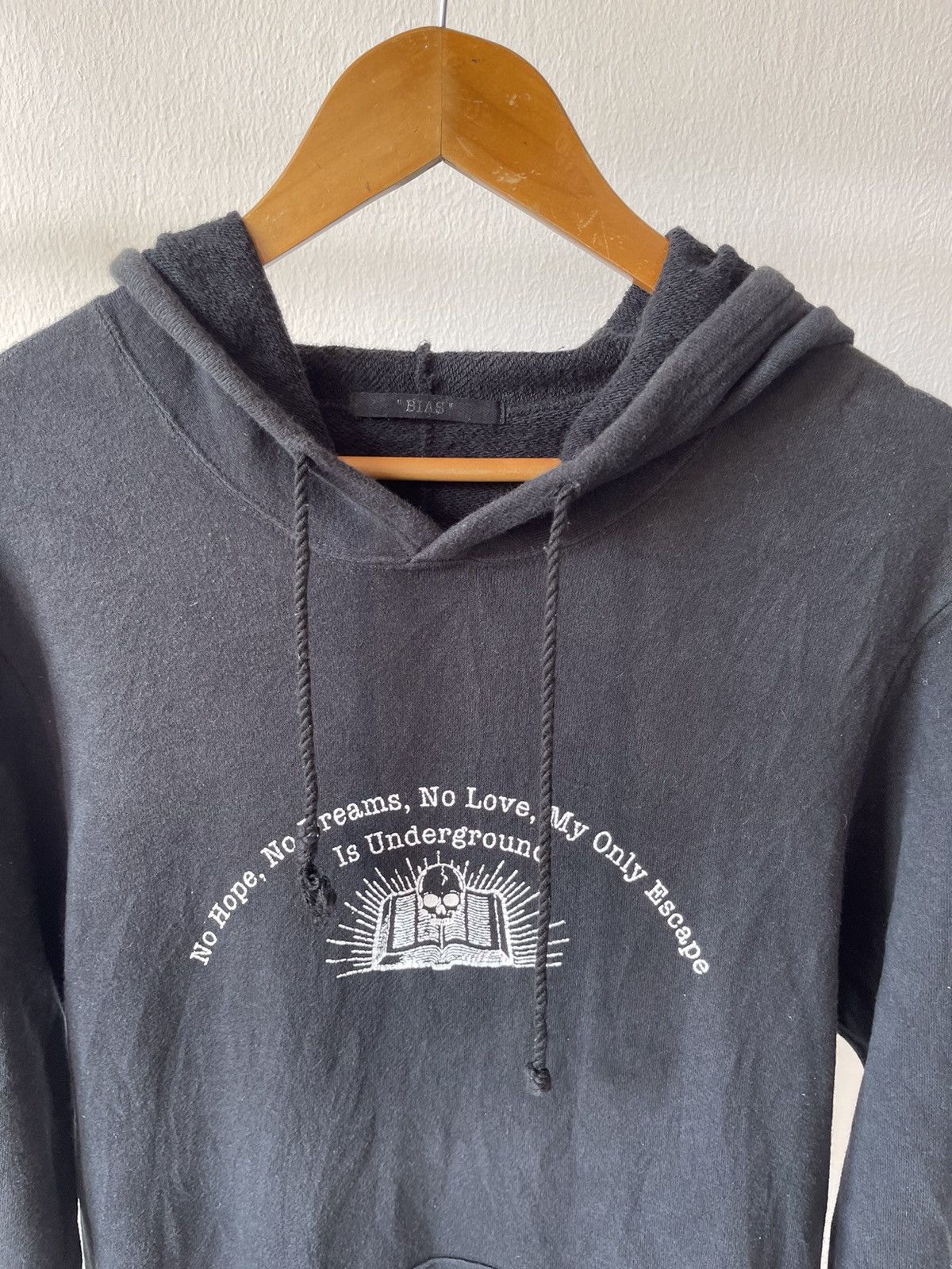If Six Was Nine × Japanese Brand × Le Grande Bleu (L.G.B.) Bias ‘ NoHopeNoDreamsNoLove’ Hoodie Size US M / EU 48-50 / 2 - 6 Thumbnail