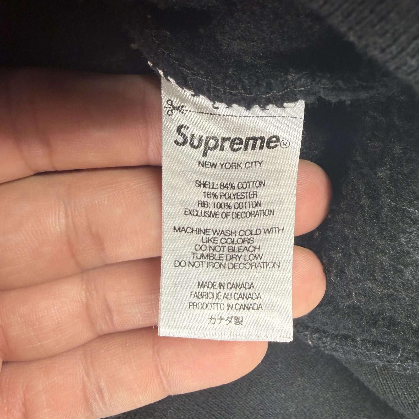 Supreme Supreme Box Logo Crewneck XL Used Size US XL / EU 56 / 4 - 7 Thumbnail