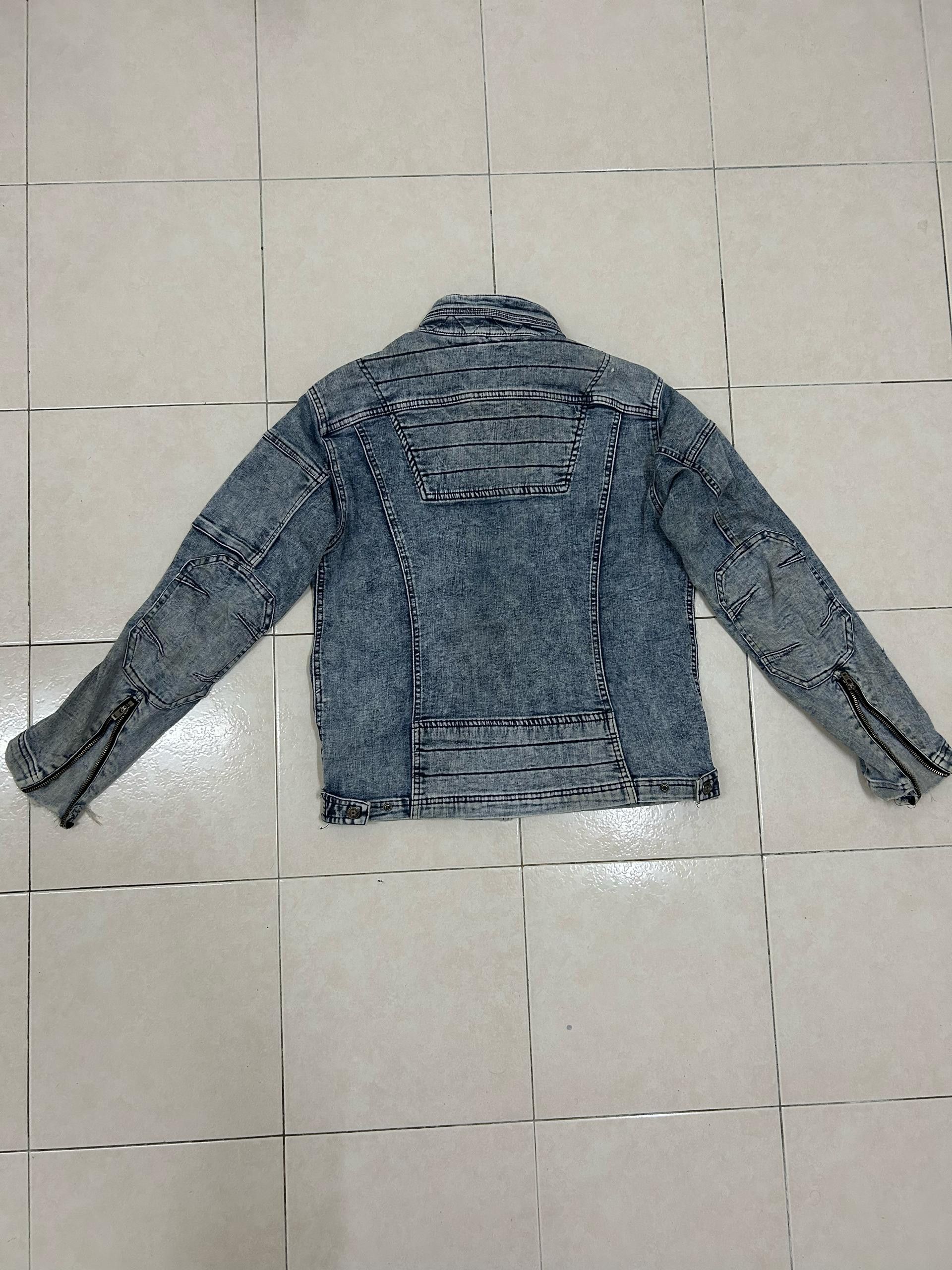 Vintage Rare Fielcore Denim Stretch Jacket Size US M / EU 48-50 / 2 - 4 Thumbnail