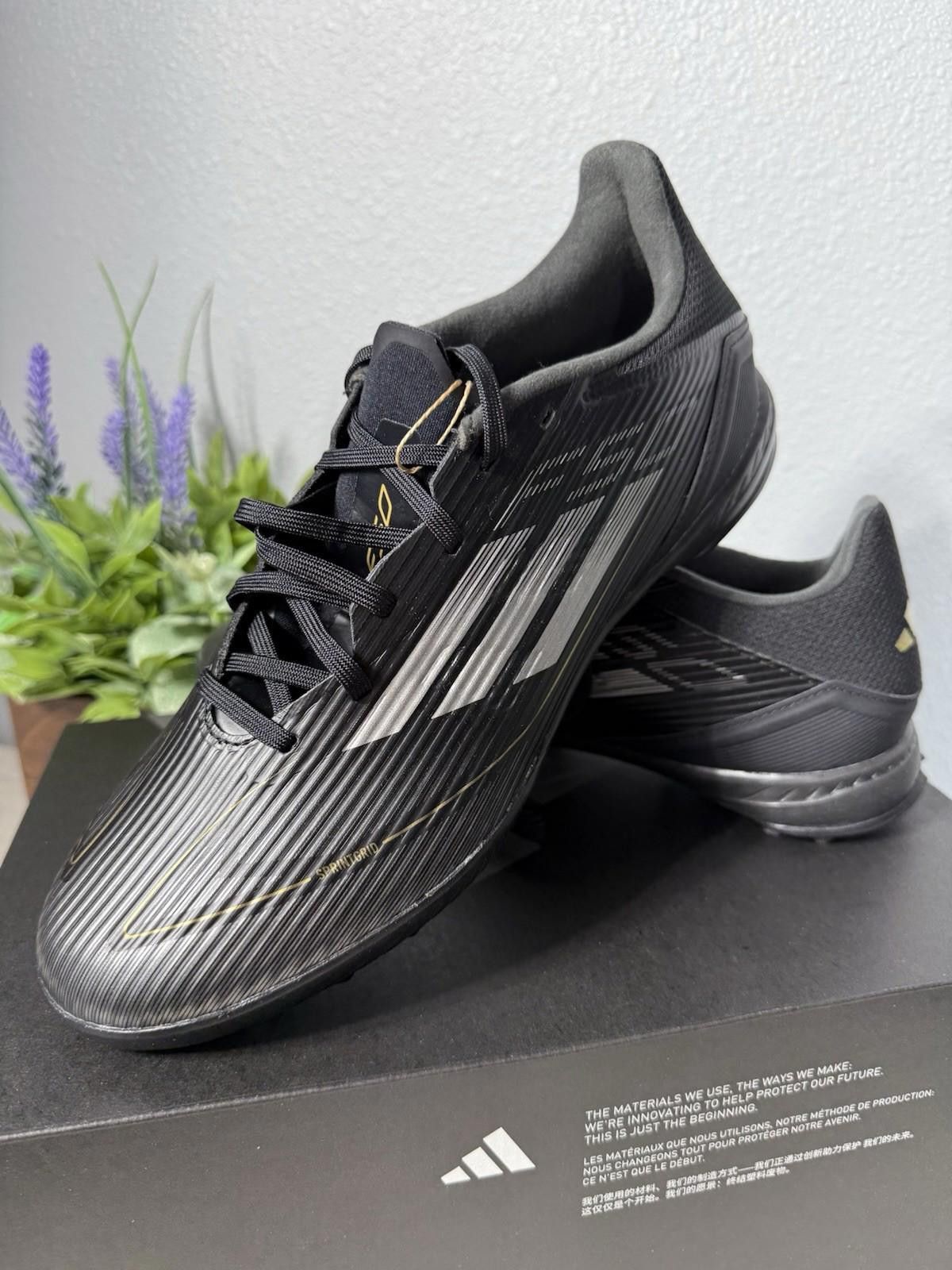 Adidas Adidas F50 League Dark Spark Turf TF Men’s Soccer 12 Size US 12 / EU 45 - 2 Thumbnail