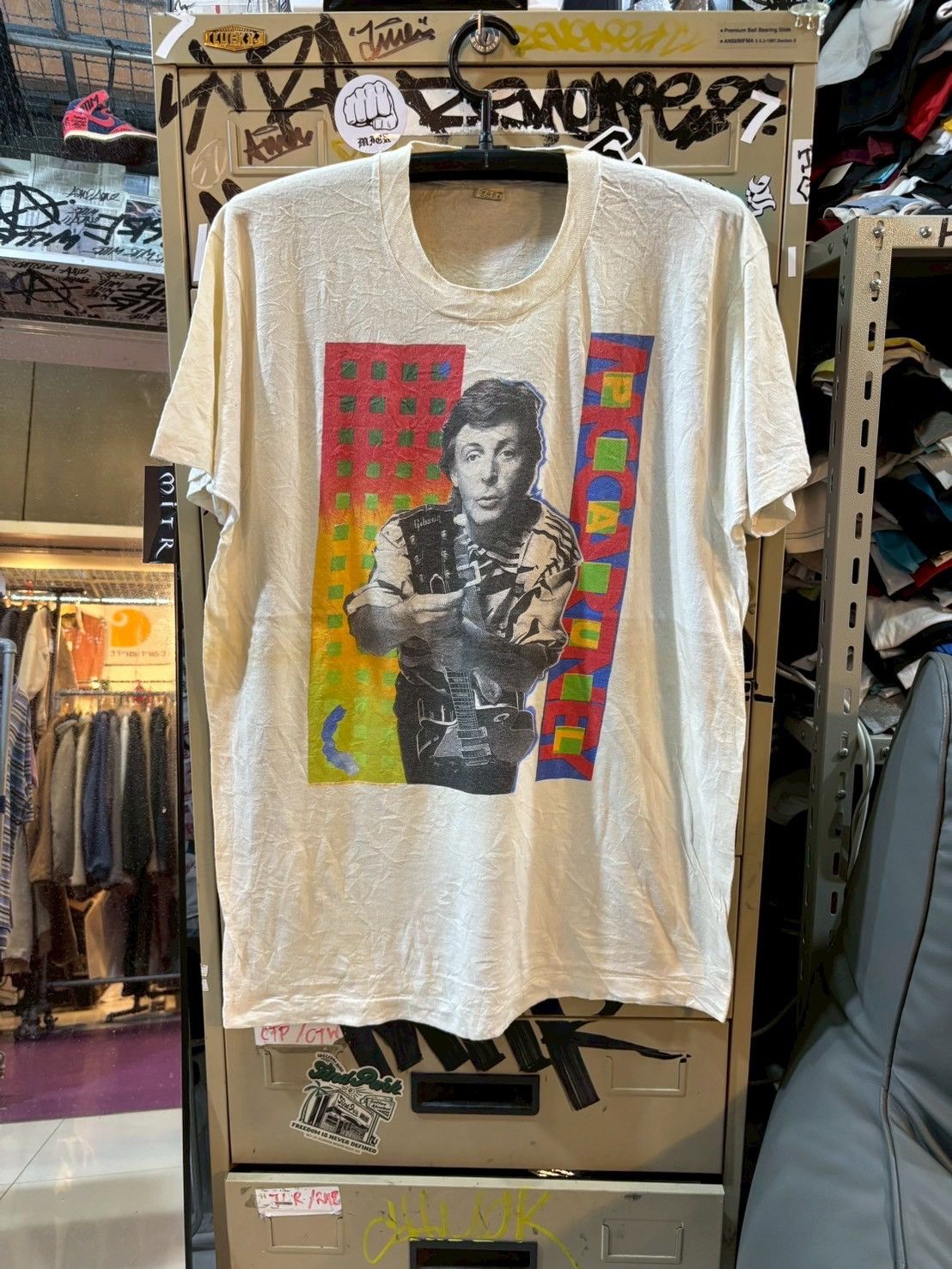 Band Tees Vintage Paul McCartney 1989’s Size US XL / EU 56 / 4 - 1 Thumbnail