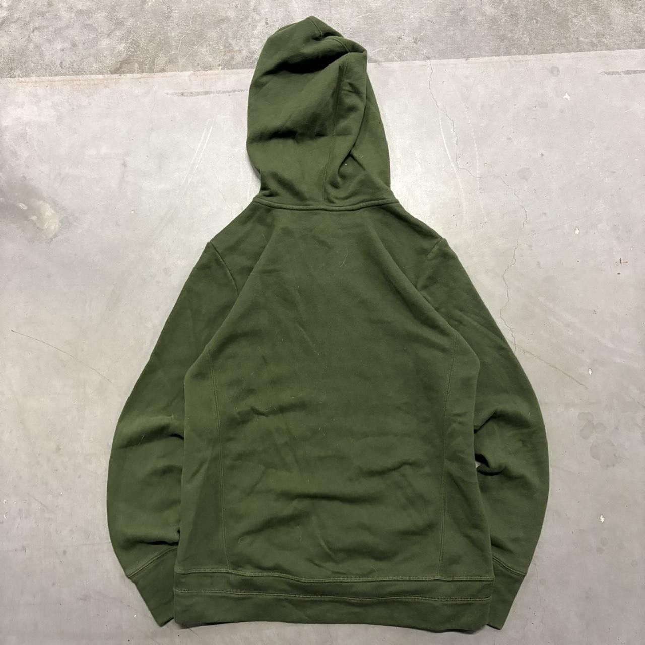 Vintage Crazy Vintage Y2K/2000s Blank Green Streetwear Essential Zipup Hoodie! Size US M / EU 48-50 / 2 - 2 Thumbnail