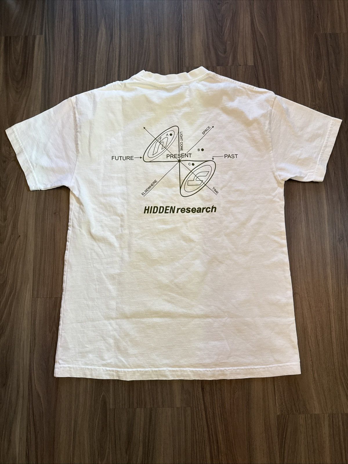 HIDDEN Hidden NY HIDDENresearch T-Shirt White Medium Made in USA Size US M / EU 48-50 / 2 - 5 Thumbnail