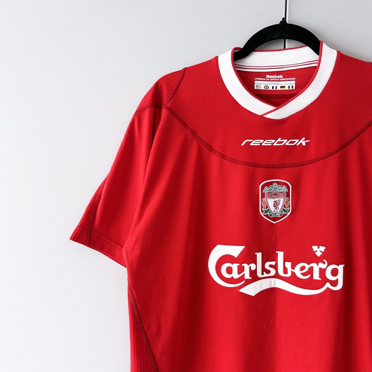Reebok Liverpool jersey 2002 vintage rare reebok Size US L / EU 52-54 / 3 - 2 Thumbnail