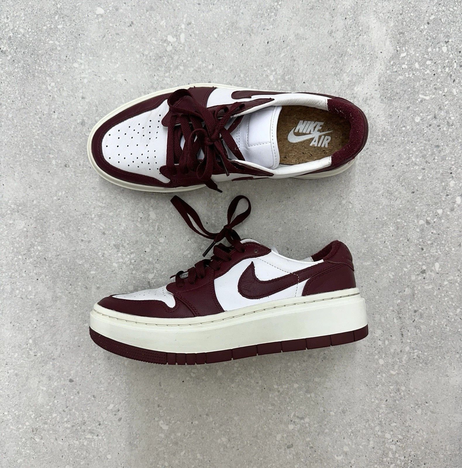 Nike Nike Air Jordan 1 Elevate Low Dark Beetroot W Womens Sneaker Size US 8.5 / IT 38.5 - 1 Thumbnail