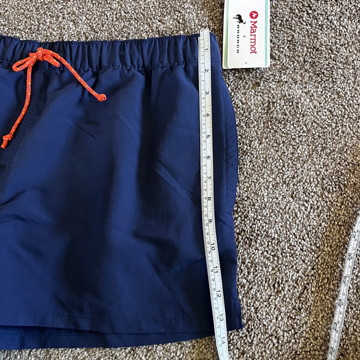 Marmot Marmot X Bronco Women's Juniper Navy Performance Shorts Size 34" / US 12 / IT 48 - 7 Thumbnail