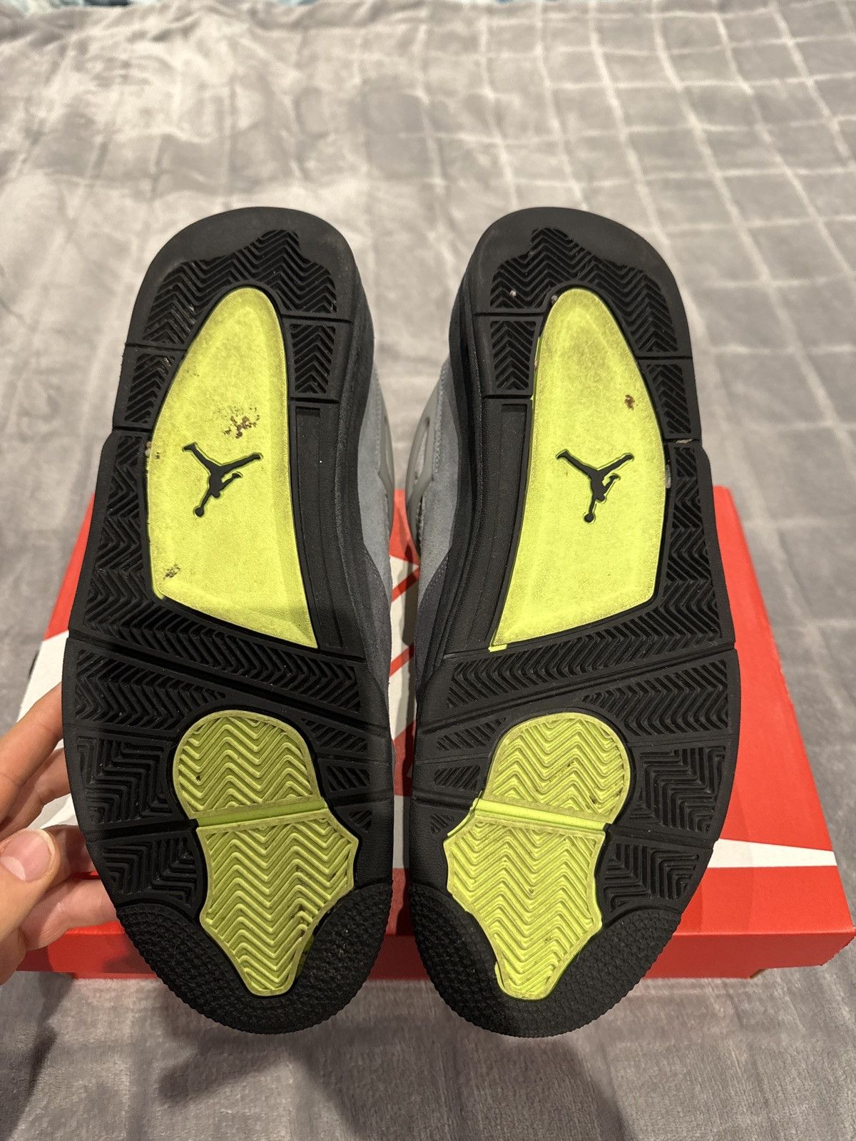 Jordan Brand × Nike Jordan 4 SE 95 Neon Retro Size US 12.5 / EU 45-46 - 5 Thumbnail