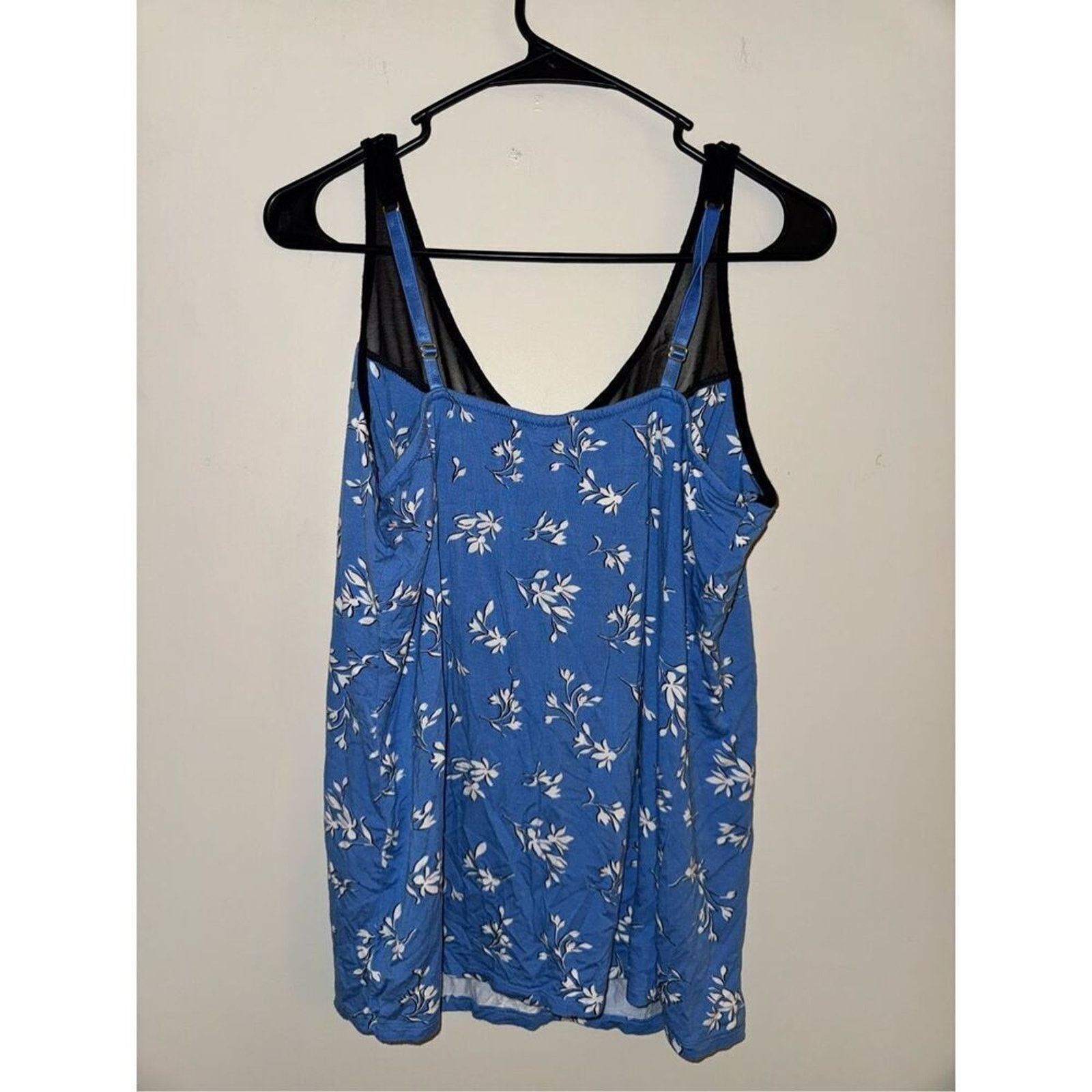Somar Soma Cool Nights Mesh Floral Tank Top - Size Large Size L / US 10 / IT 46 - 3 Thumbnail
