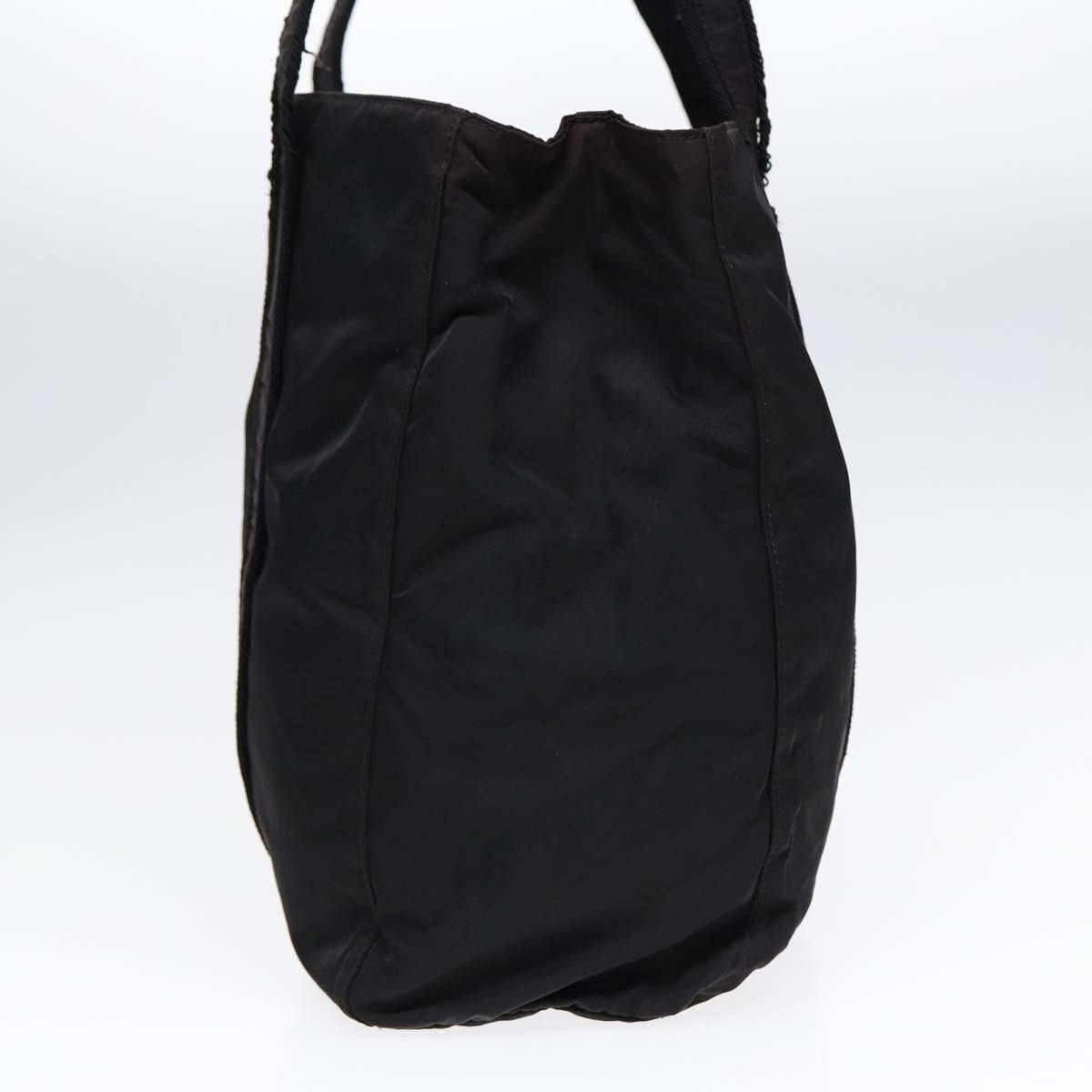 Prada PRADA Tote Bag Nylon Silver Black Size ONE SIZE - 4 Thumbnail