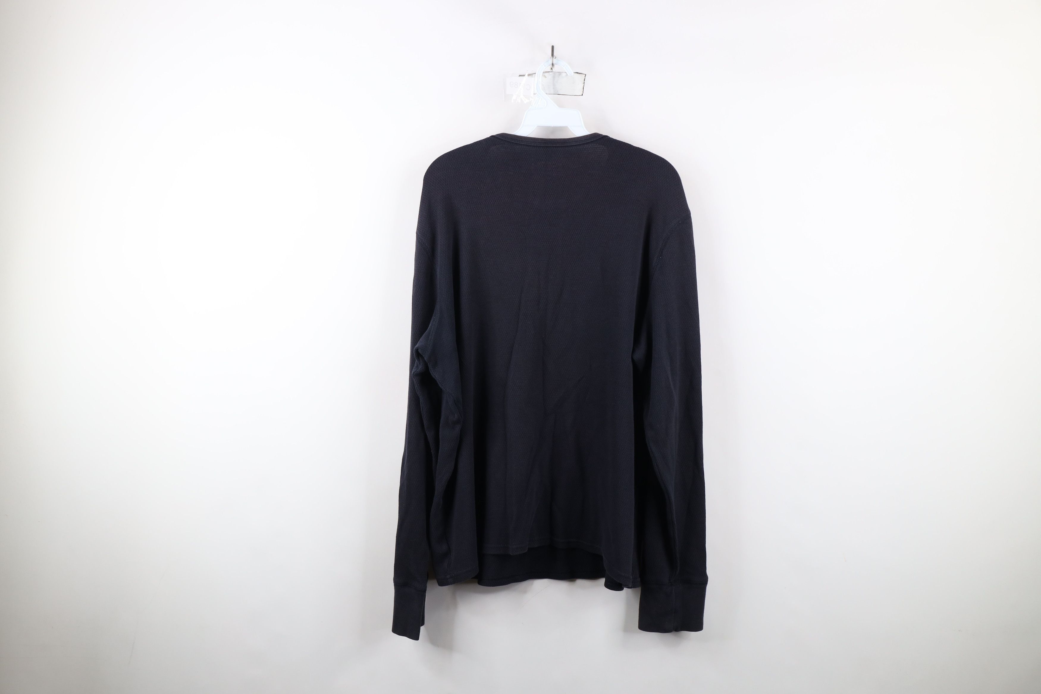 Gap × Vintage Vintage Gap Thermal Waffle Knit Long Sleeve Henley T-Shirt Size US L / EU 52-54 / 3 - 11 Thumbnail