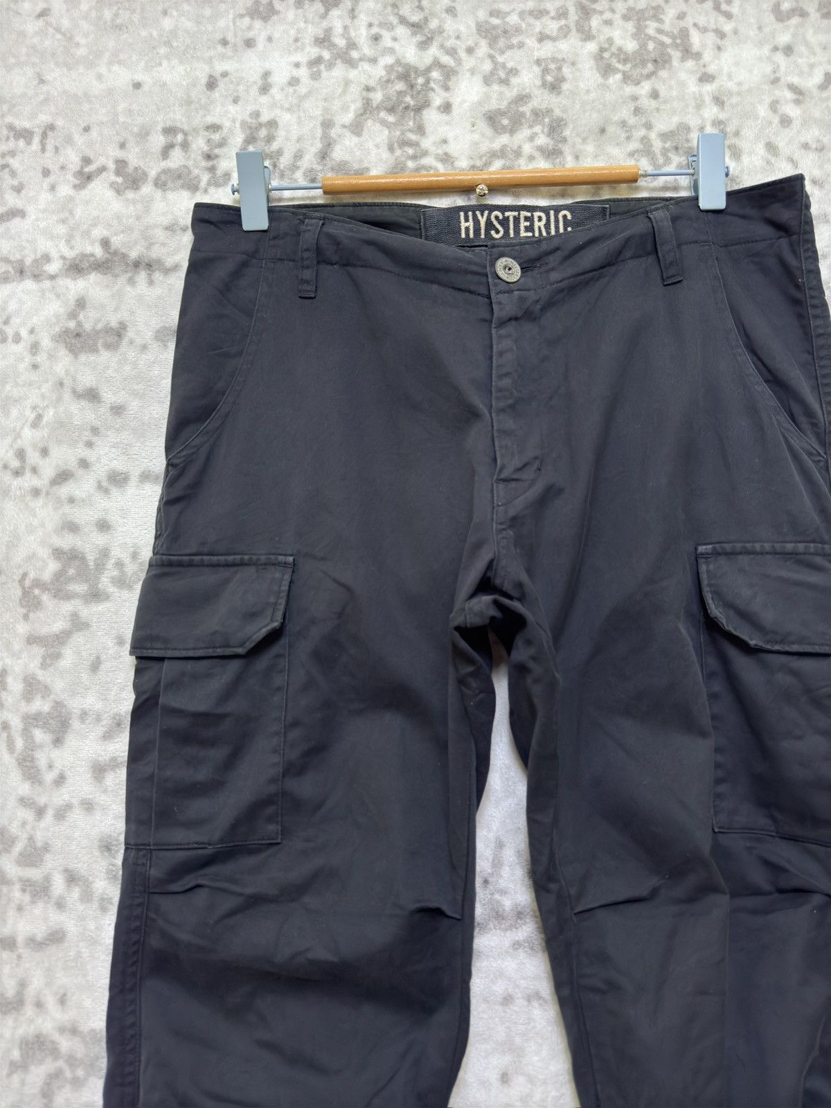 Hysteric Glamour Hysteric Glamour Black 3/4 Cargo Pants Japanese Punk Archive Size US 31 - 4 Thumbnail