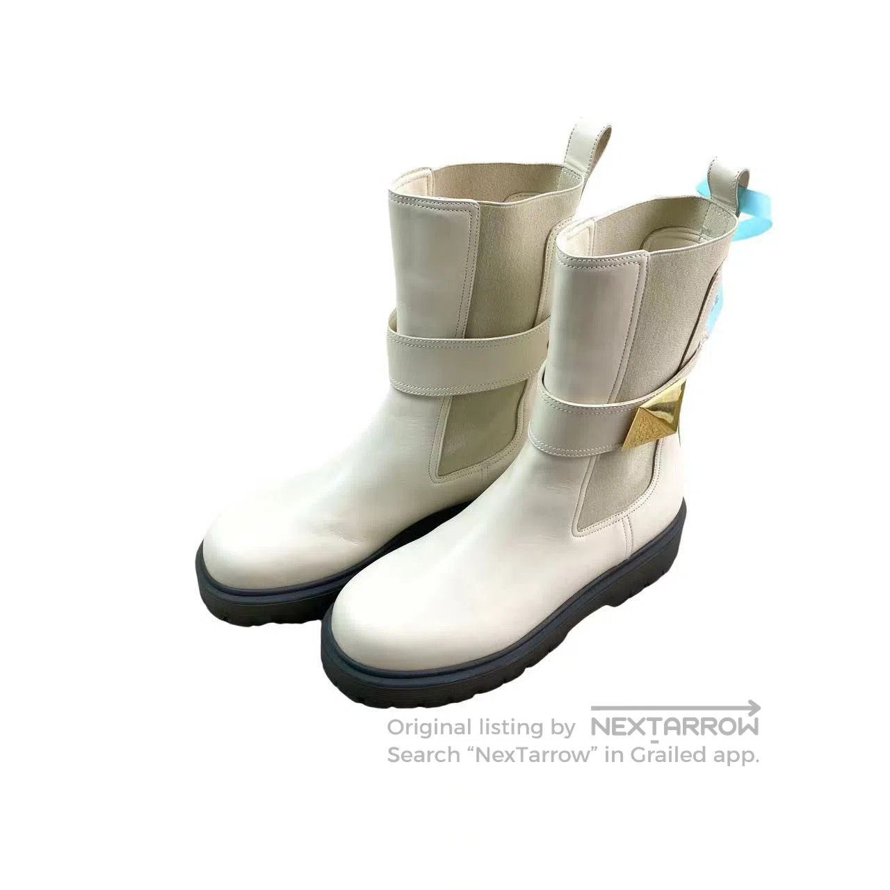 Valentino Valentino White orange boots| Size US 6.5 / IT 36.5 - 1 Thumbnail