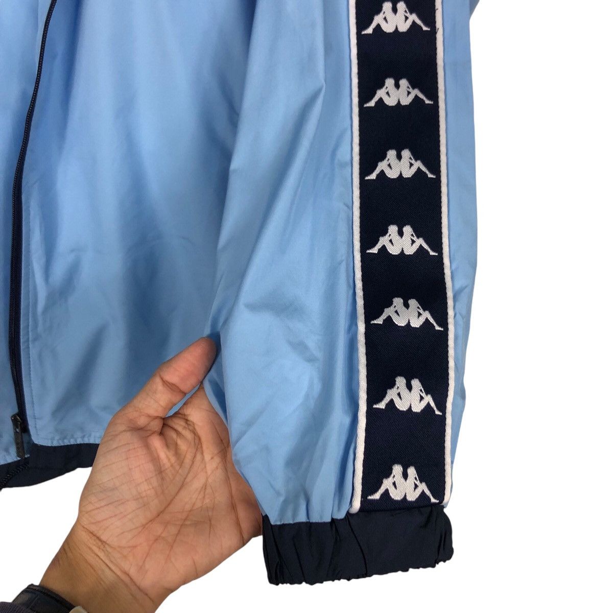 Kappa × Vintage Vintage Kappa Windbreaker Light Jacket Side Tape XL Size US XL / EU 56 / 4 - 13 Thumbnail