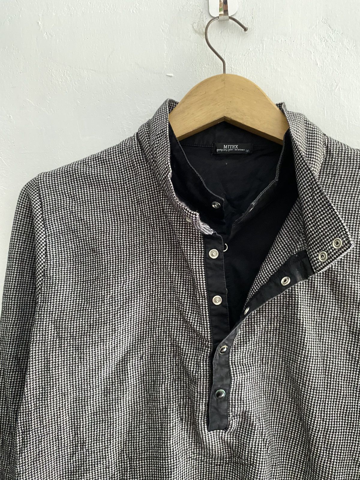 If Six Was Nine × Japanese Brand × Le Grande Bleu (L.G.B.) Mitex double layers stone buttons longsleeve tshirt Size US M / EU 48-50 / 2 - 3 Thumbnail