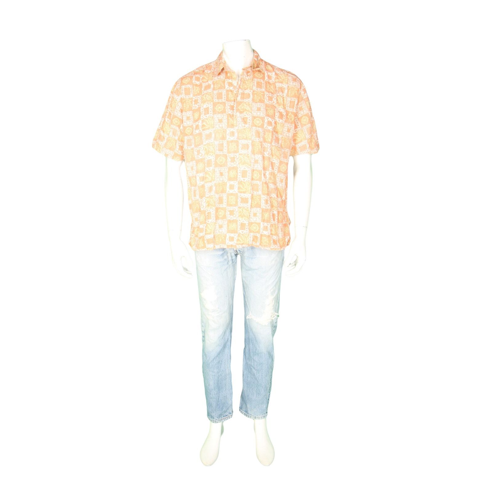 Other Cooke Street Reverse Print Pullover Hawaiian Aloha Shirt L Size US L / EU 52-54 / 3 - 1 Thumbnail