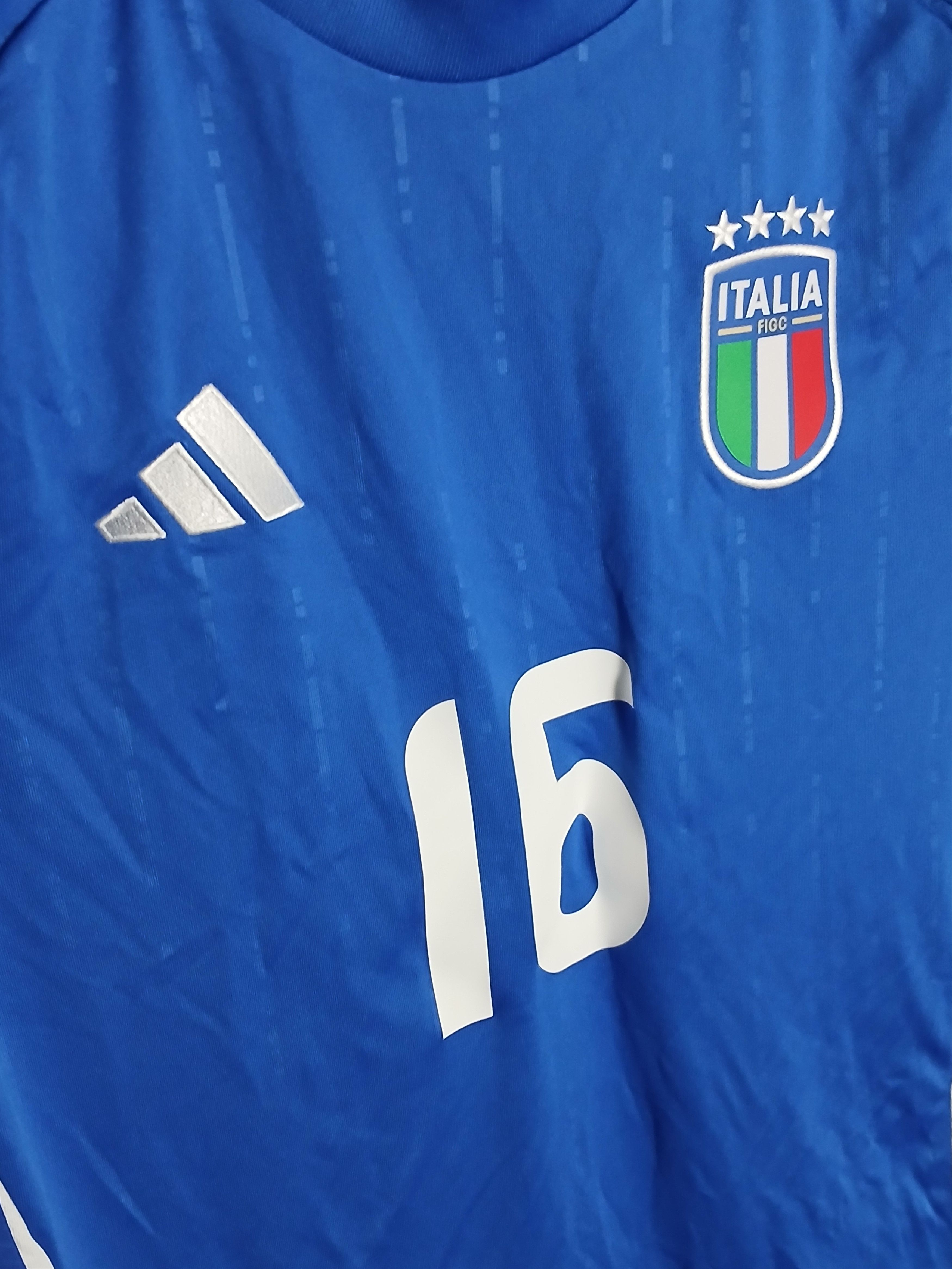 Adidas KIDS Italy National Team 24/25 Home Football Jersey T-Shirt Size US S / EU 44-46 / 1 - 3 Thumbnail